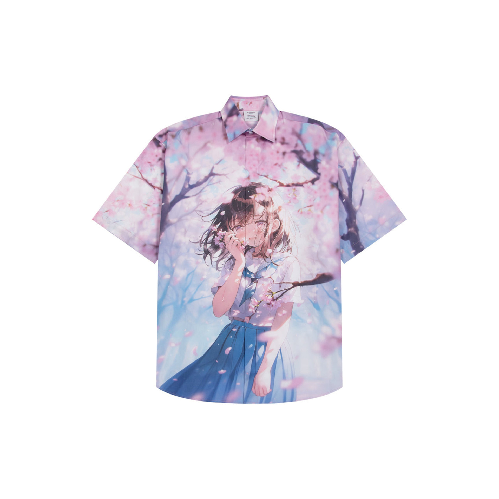VETEMENTS Anime Short Sleeved Shirt