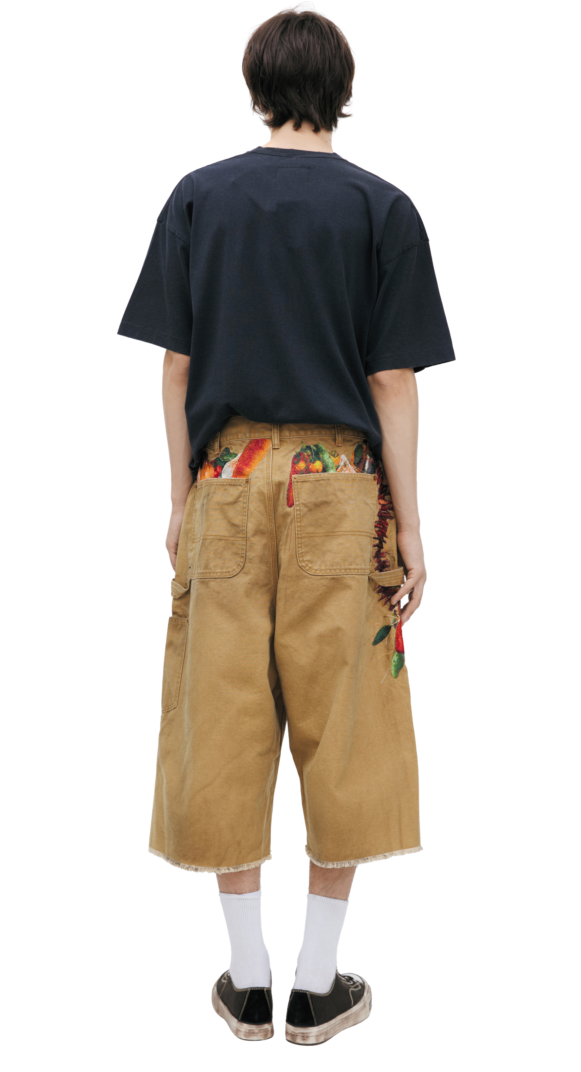 Doublet Embroidered shorts