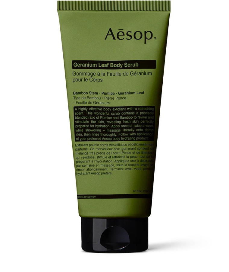 Aesop Geranium Leaf Body Scrub 180mL