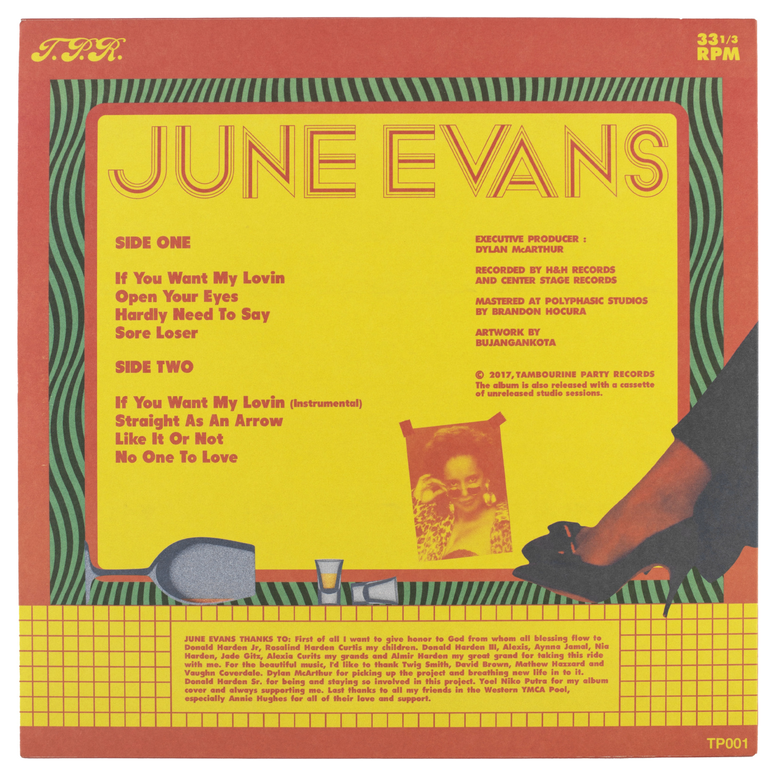  Винил June Evans - June Evans