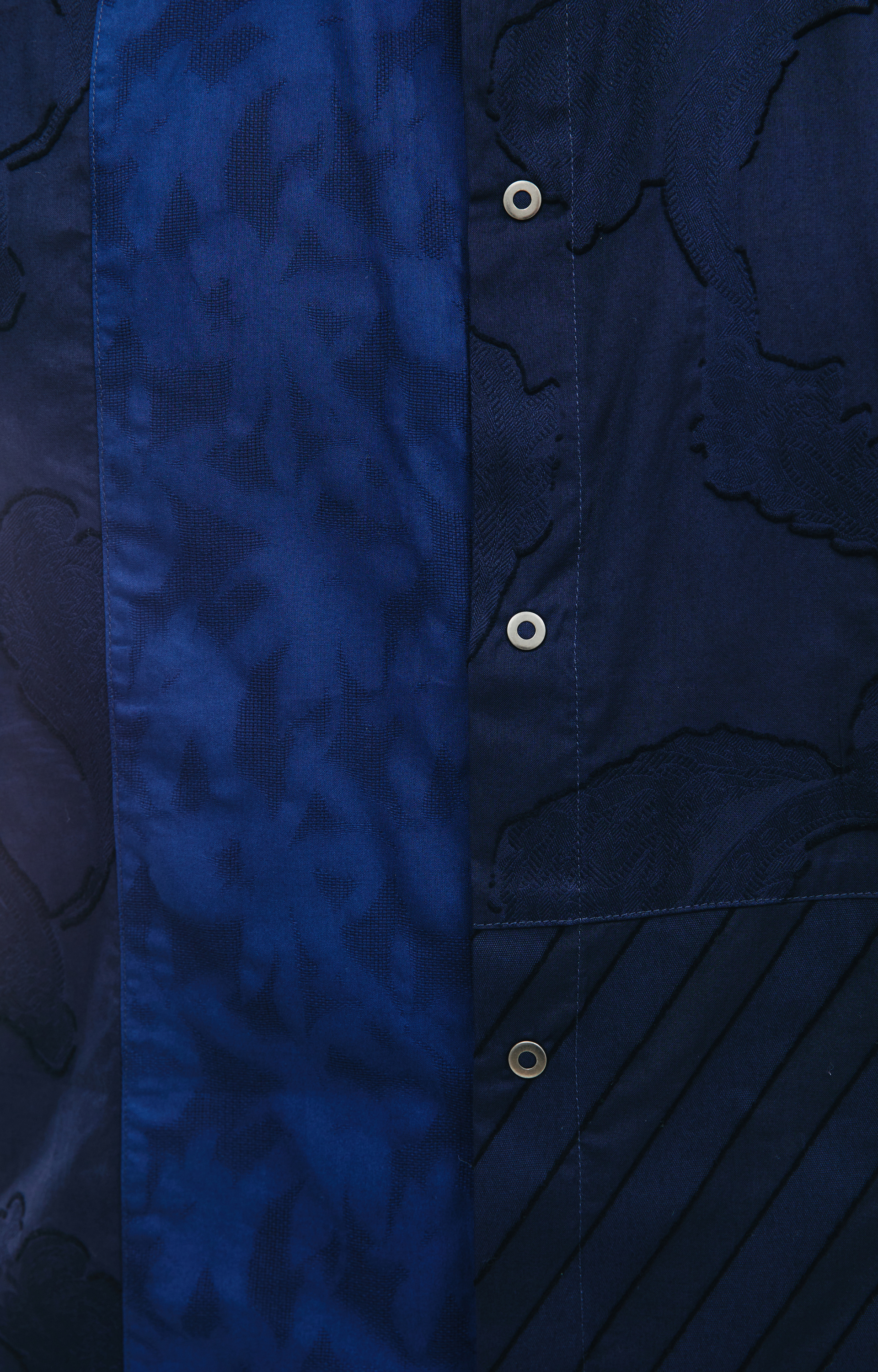 KIMMY Patchwork style shirt