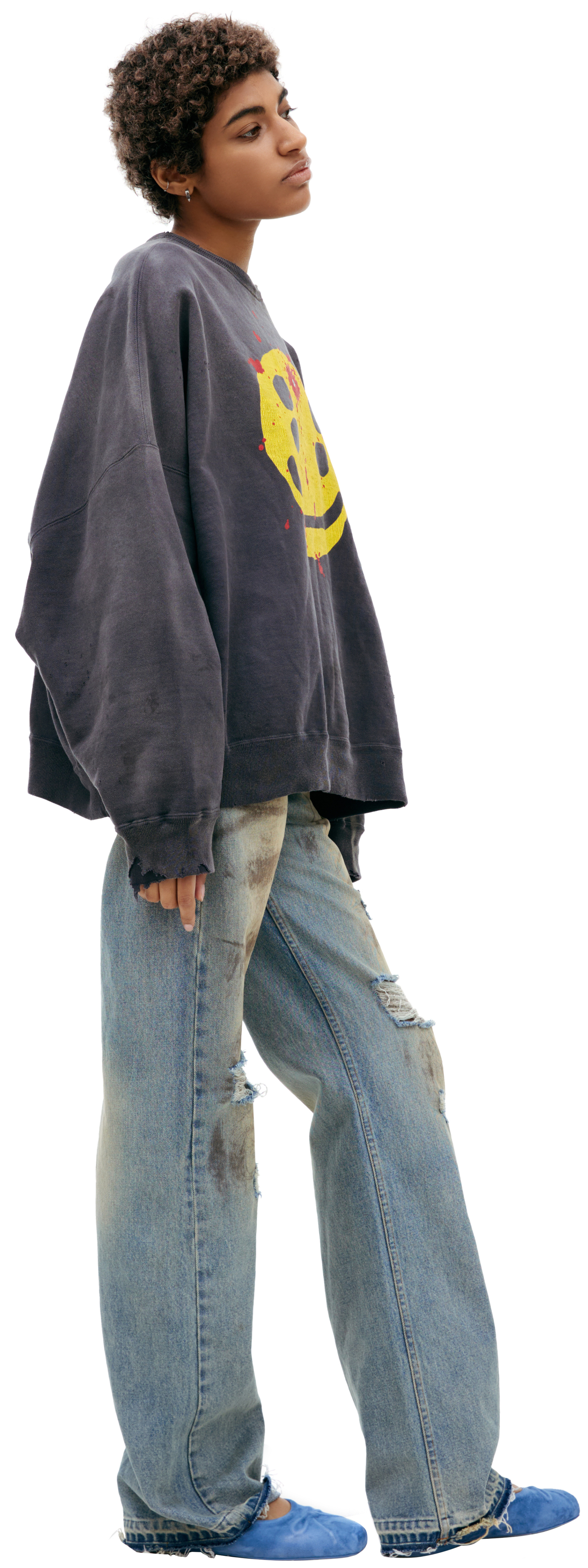 Saint Mxxxxxx Printed Sweatshirt