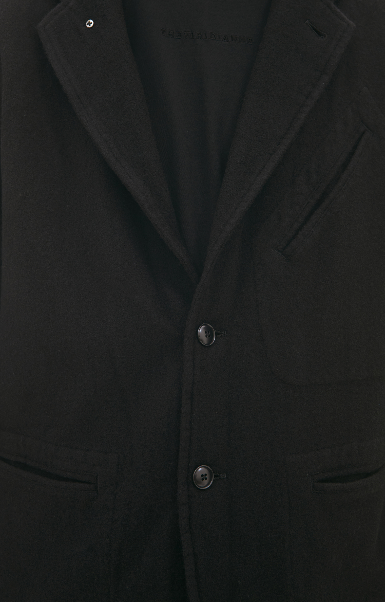 The Viridi-Anne Single-breasted wool jacket