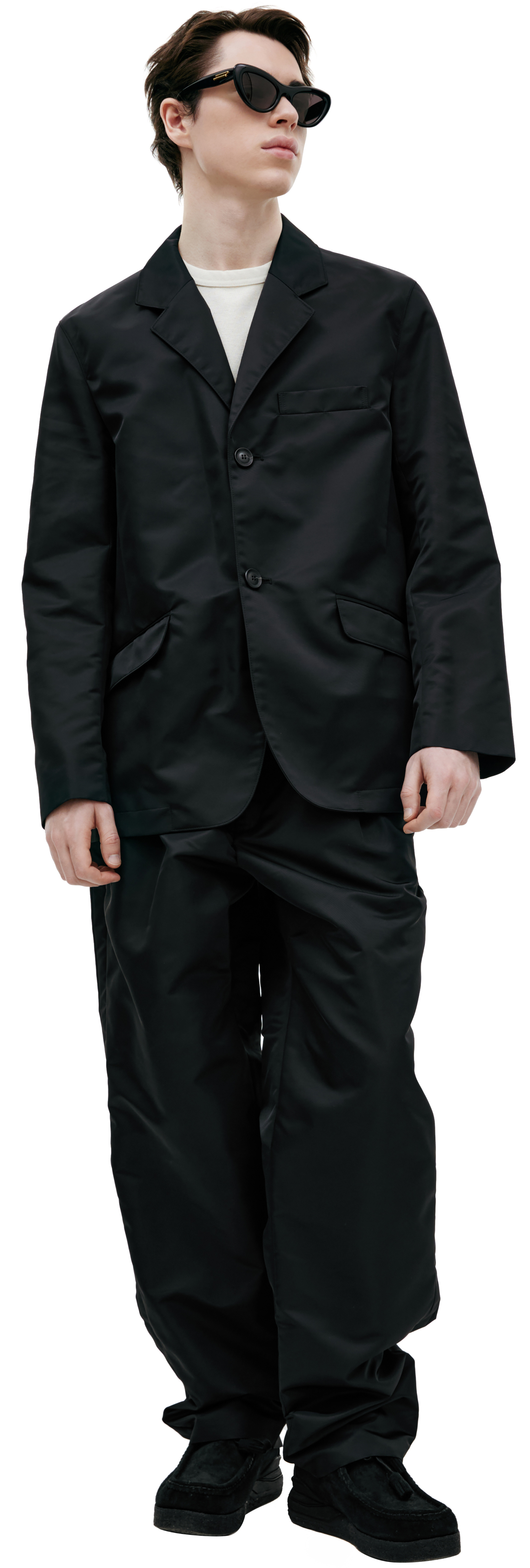 LOUIS GABRIEL NOUCHI Single-breasted jacket with buttons