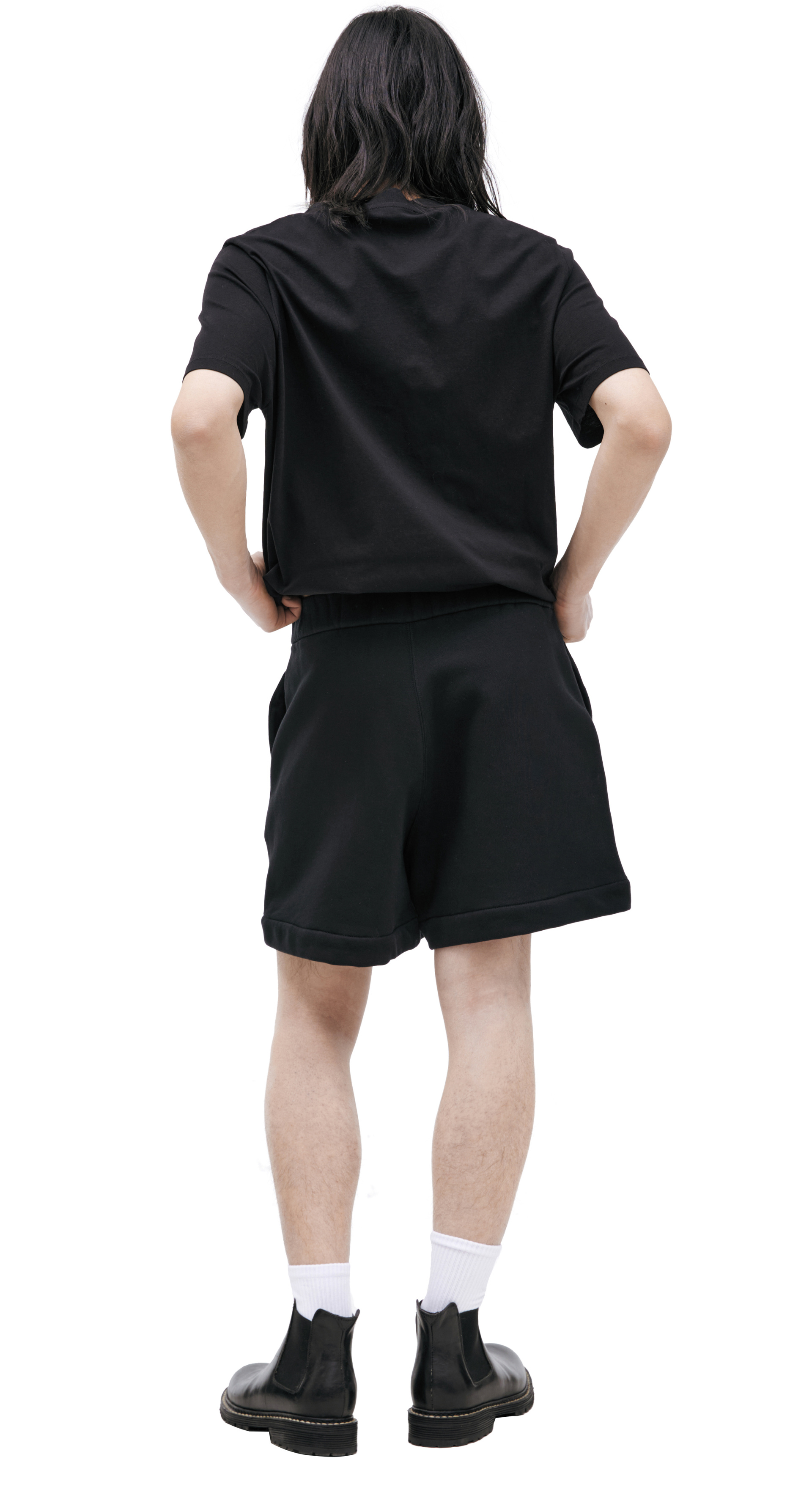 Dries Van Noten Black cotton shorts