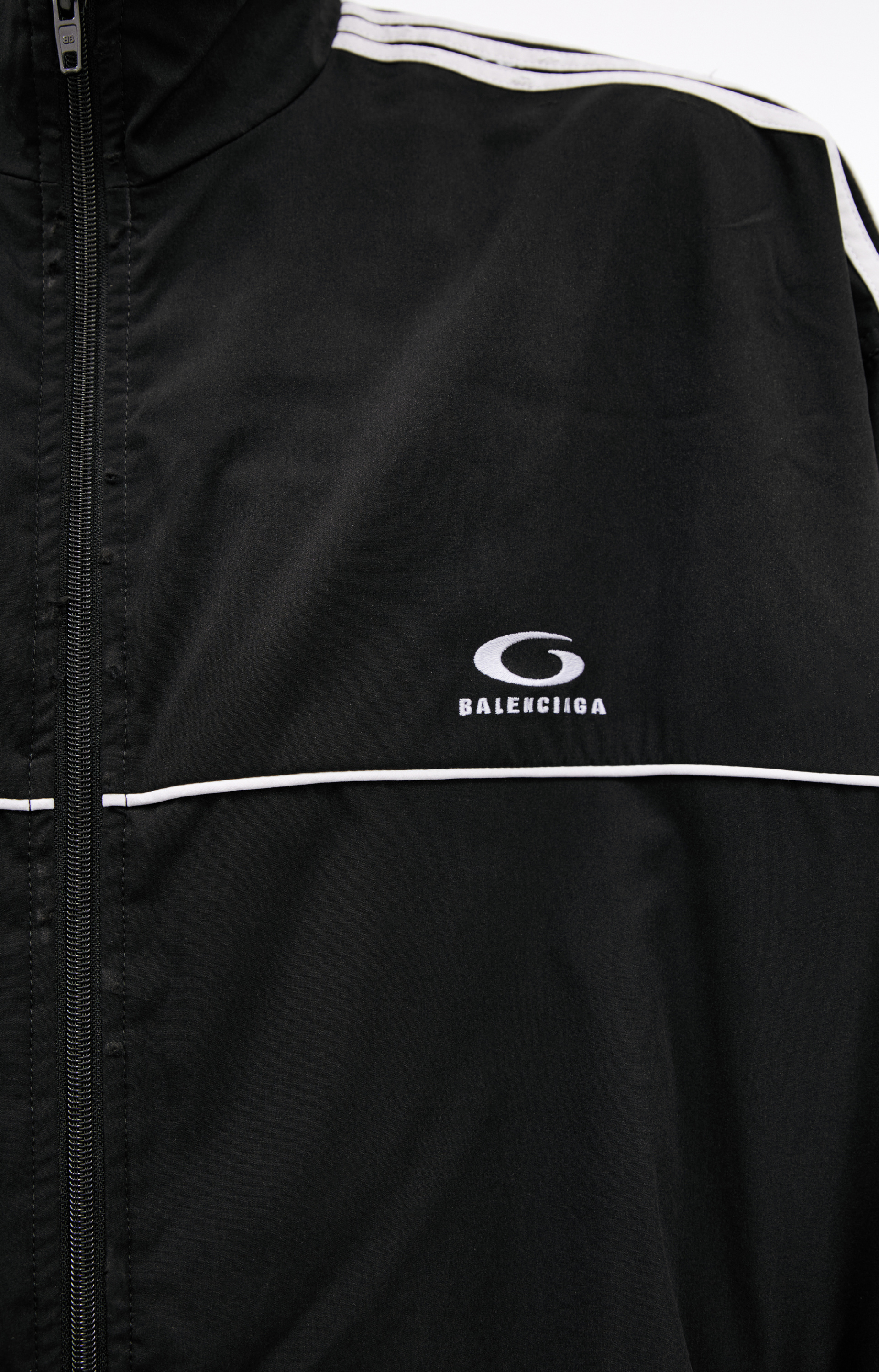 Balenciaga Black jacket with stripes