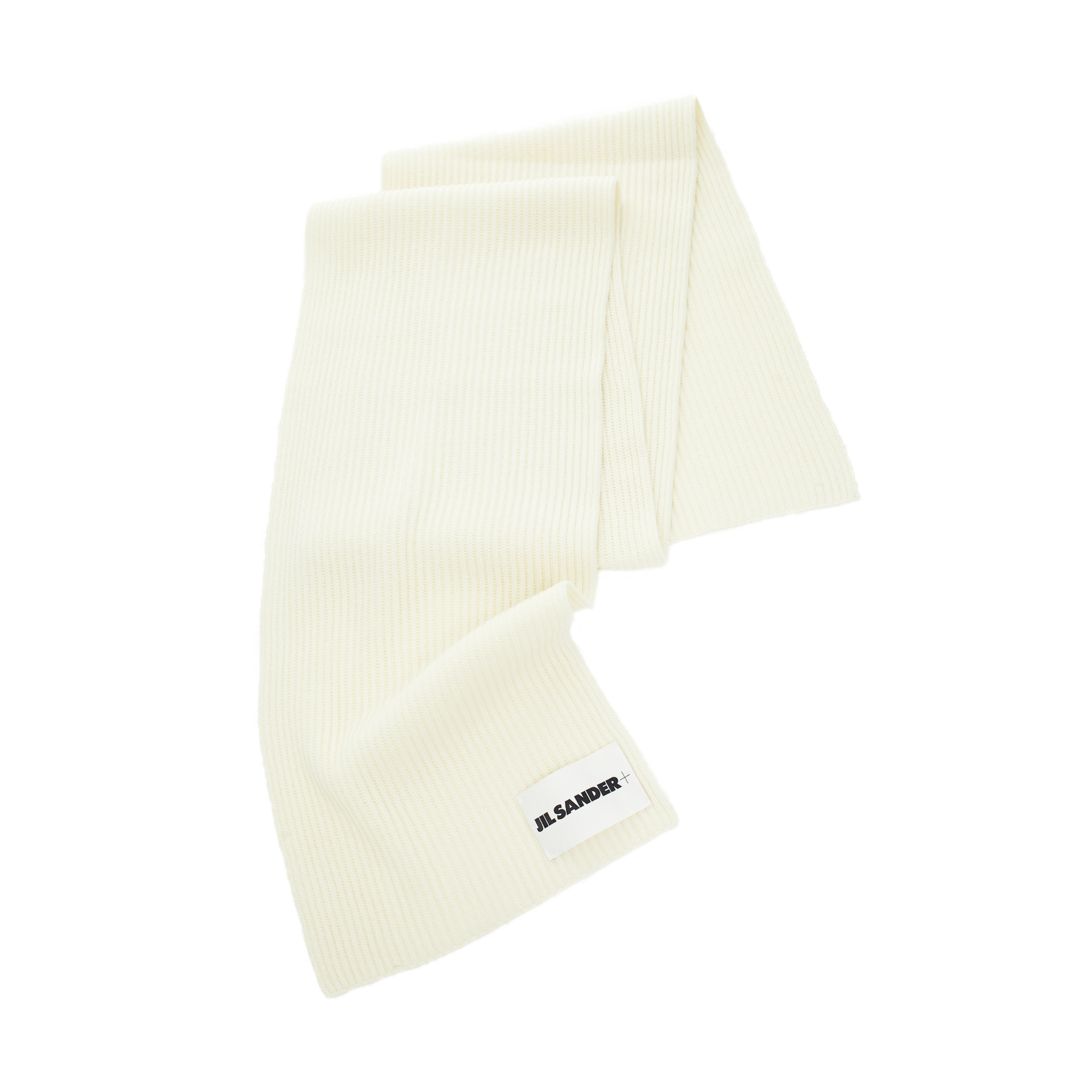 Buy Jil Sander men red mohair knitted scarf for $427 online