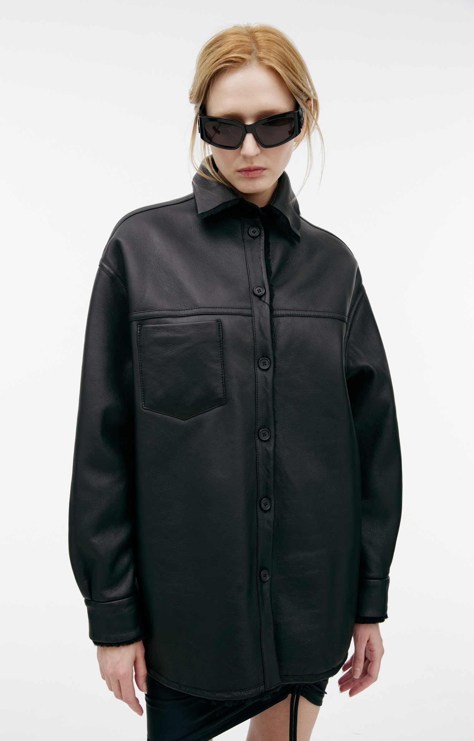 Marni Double-sided leather jacket