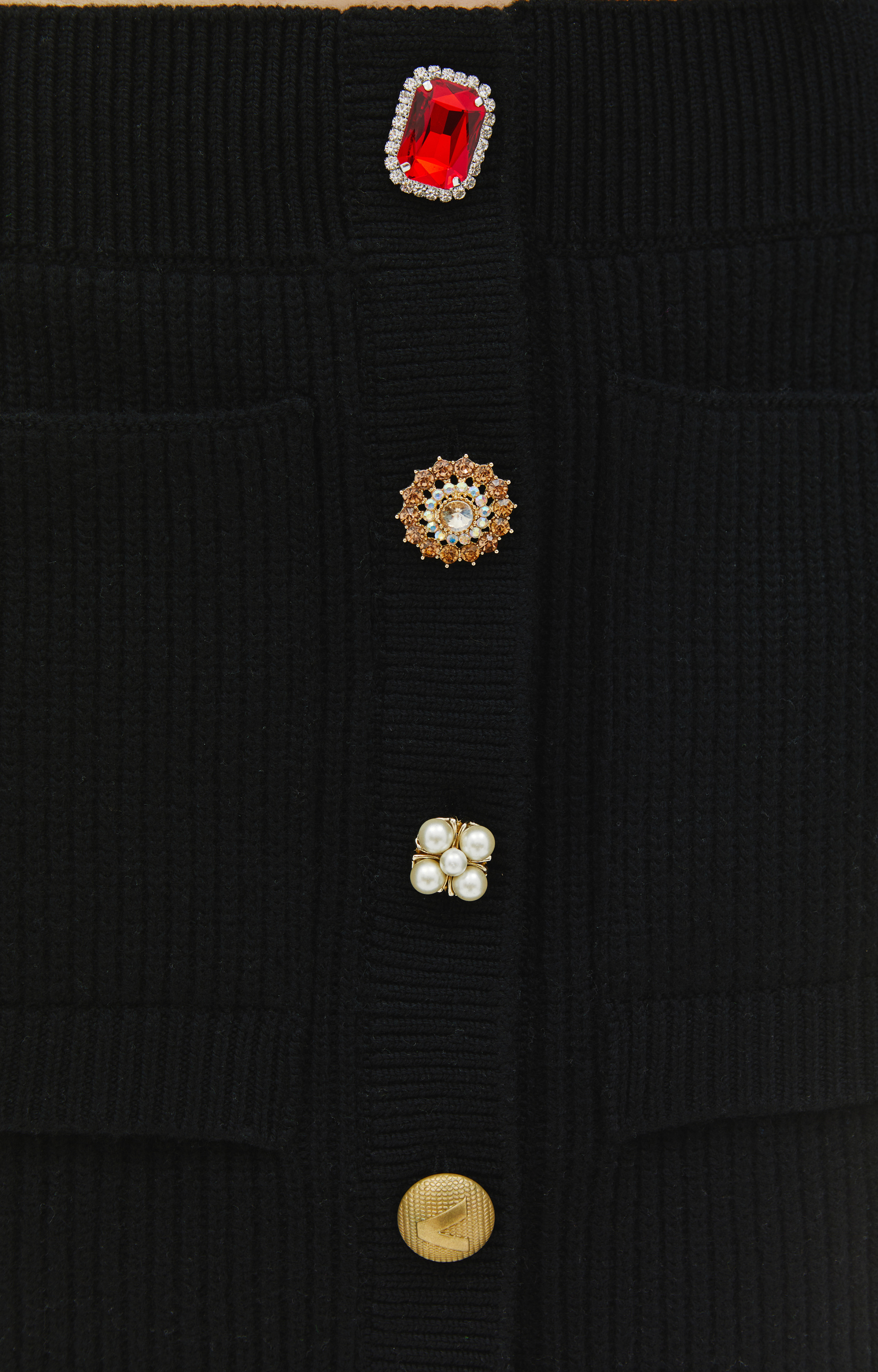 VETEMENTS Skirt & cardigan wool suit