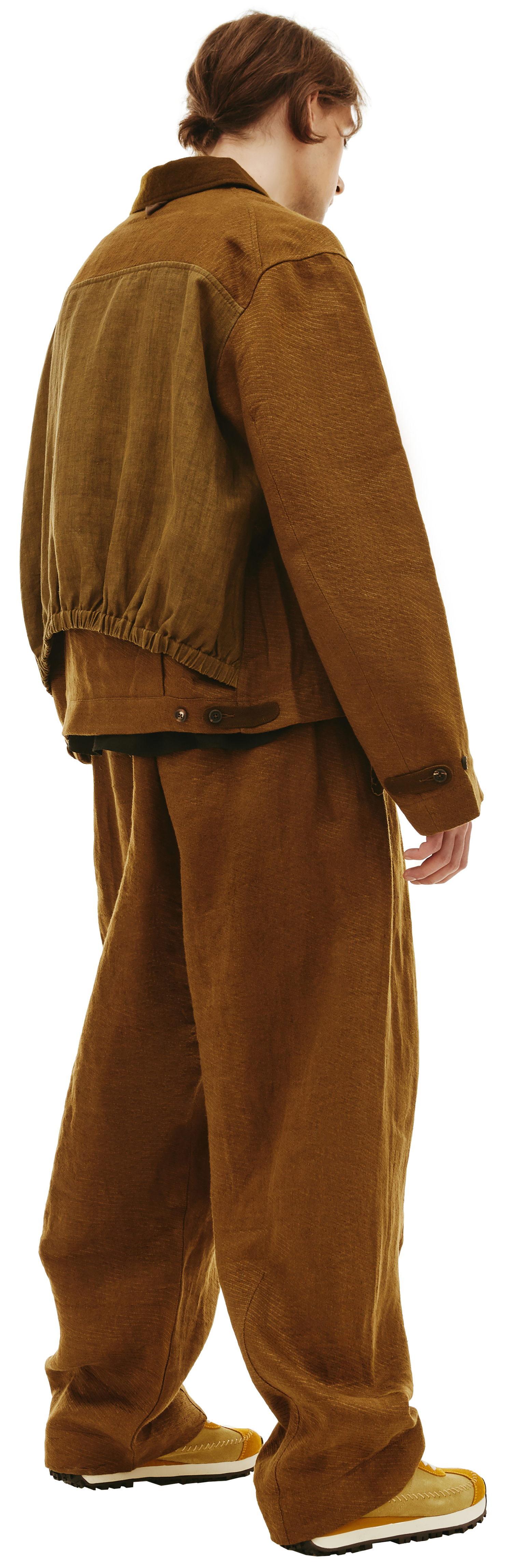 Ziggy Chen Льняная куртка с накладными карманами