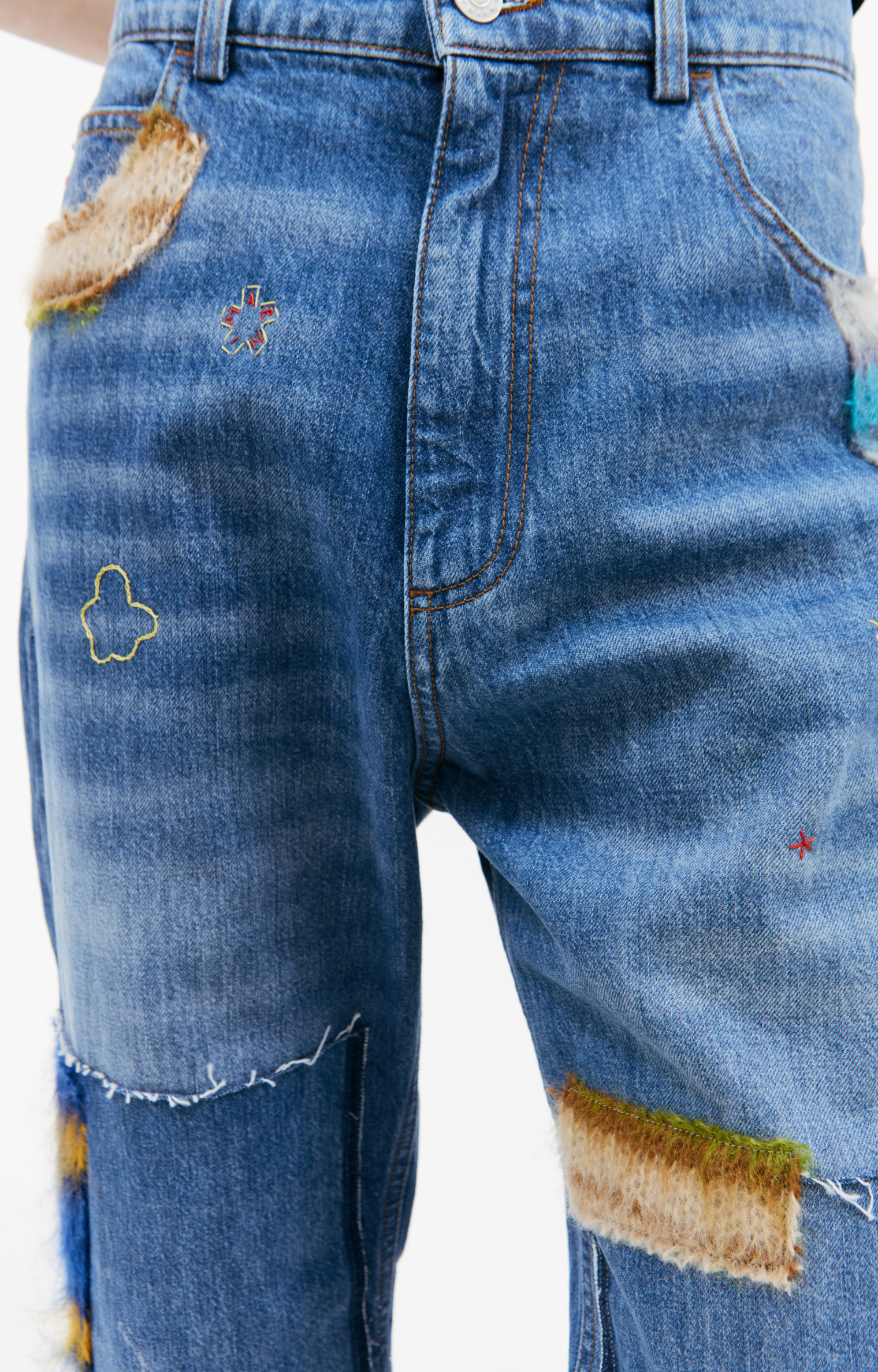 Marni Patchwork jeans