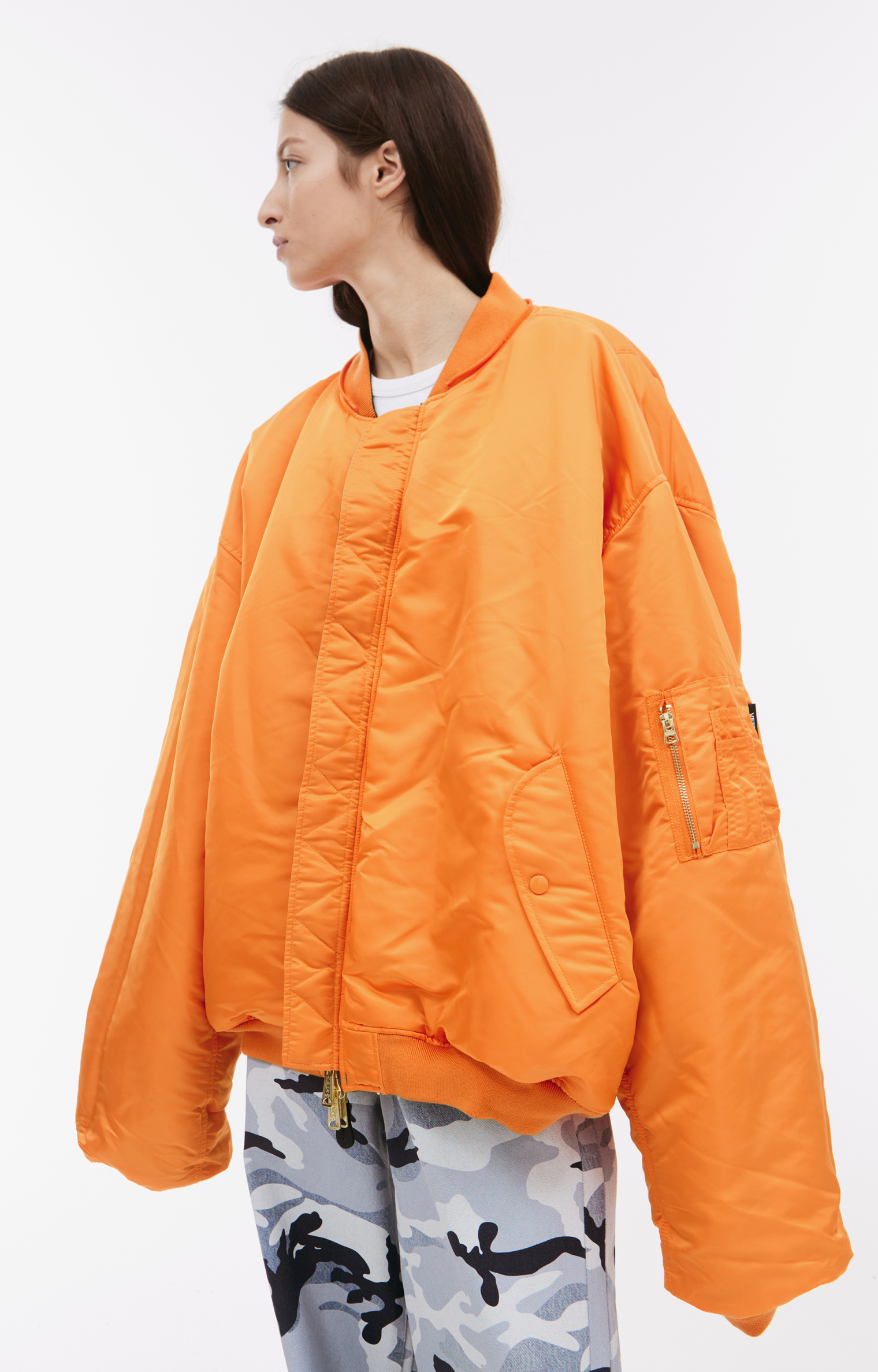 VETEMENTS x Alpha Industries Double Sided Jacket