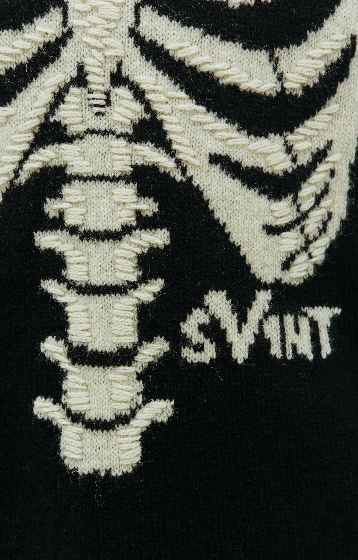 Buy Saint Michael men black saint michael x vlone wool sweater for