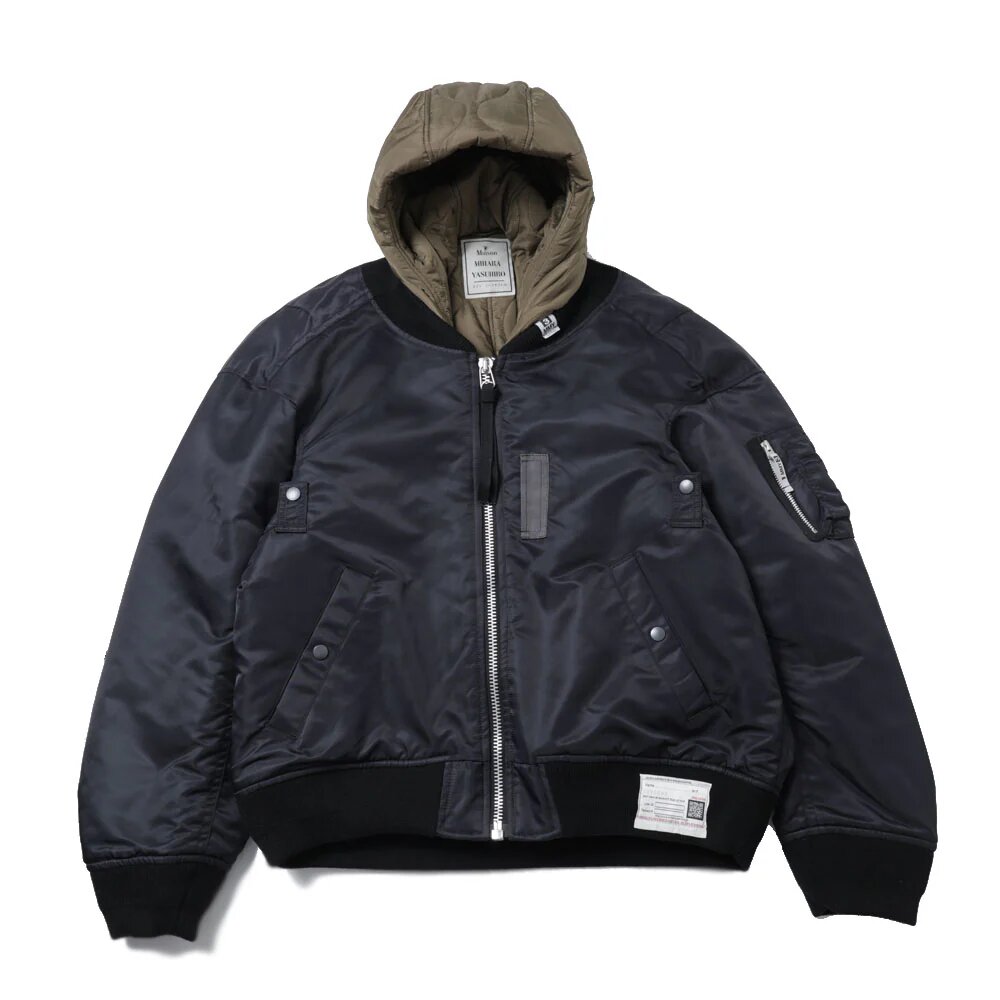 Maison Mihara Yasuhiro Hooded Bomber Jacket