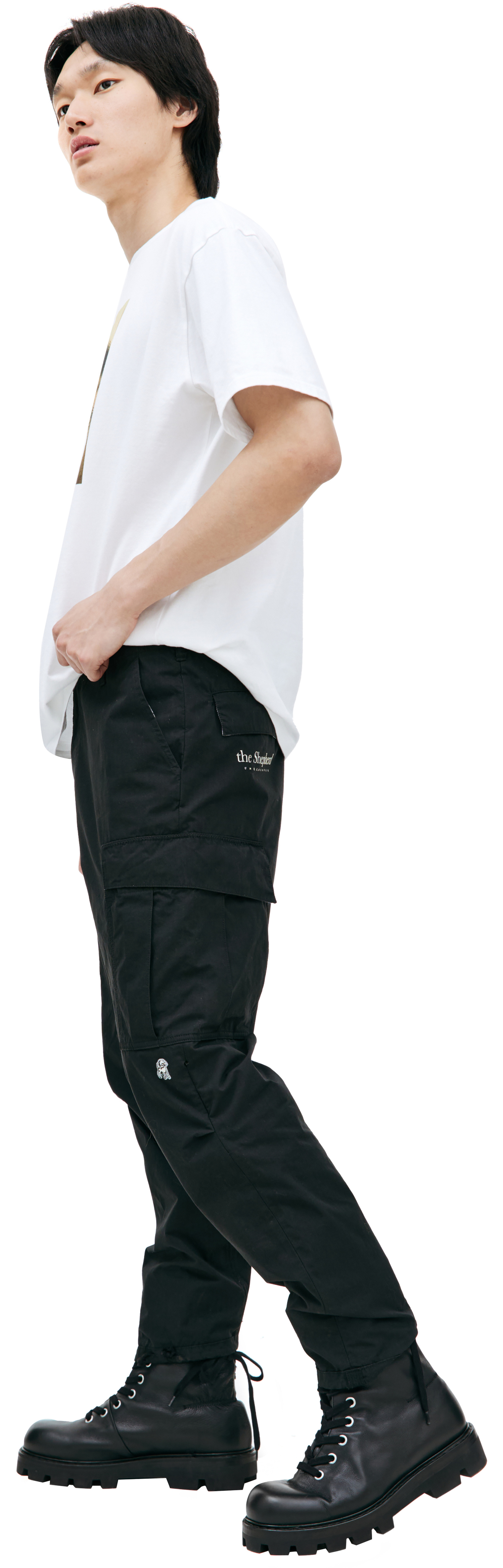 Undercover Black cargo trousers