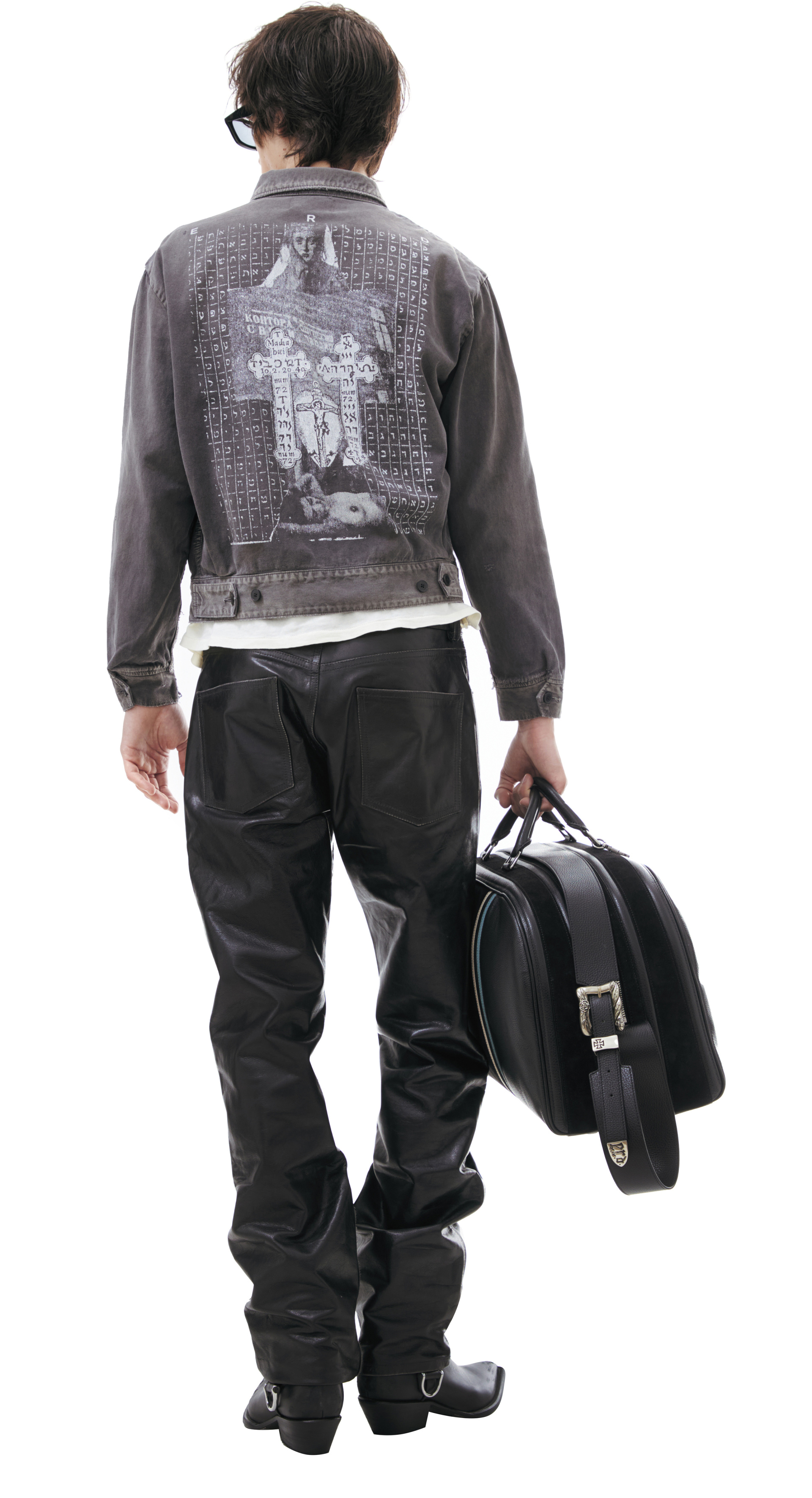 Enfants Riches Déprimés Jacket with a turn-down collar