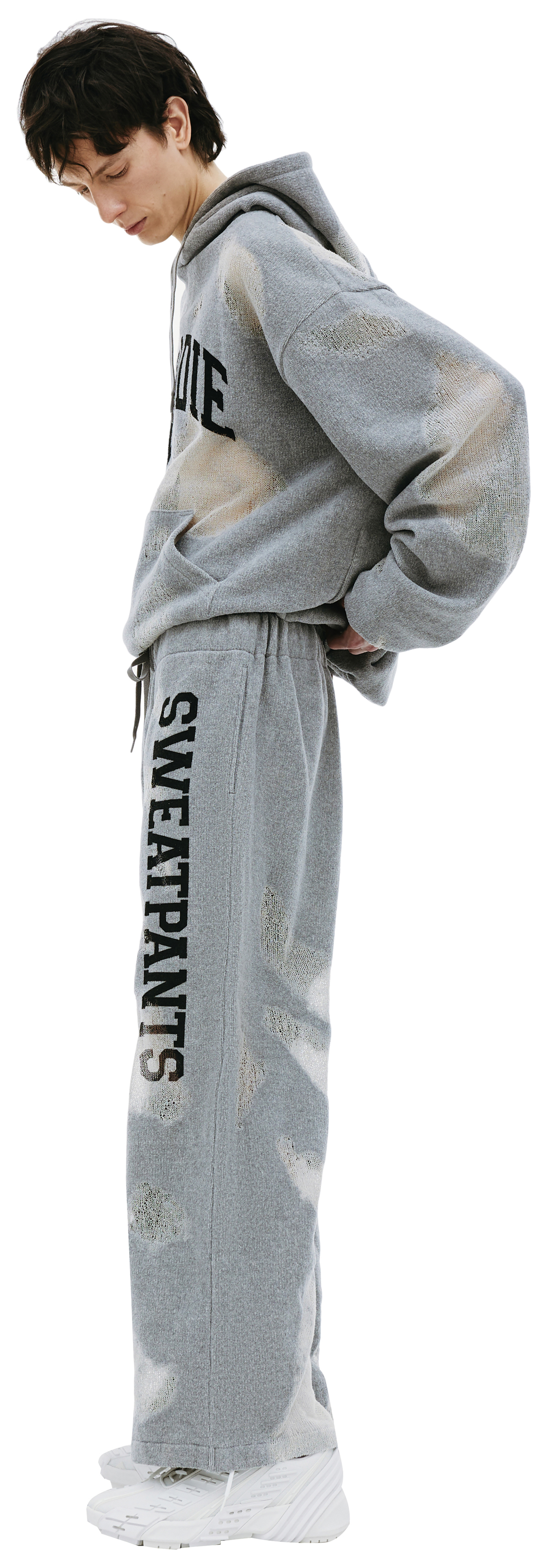 Doublet Ripped off knit sweatpants