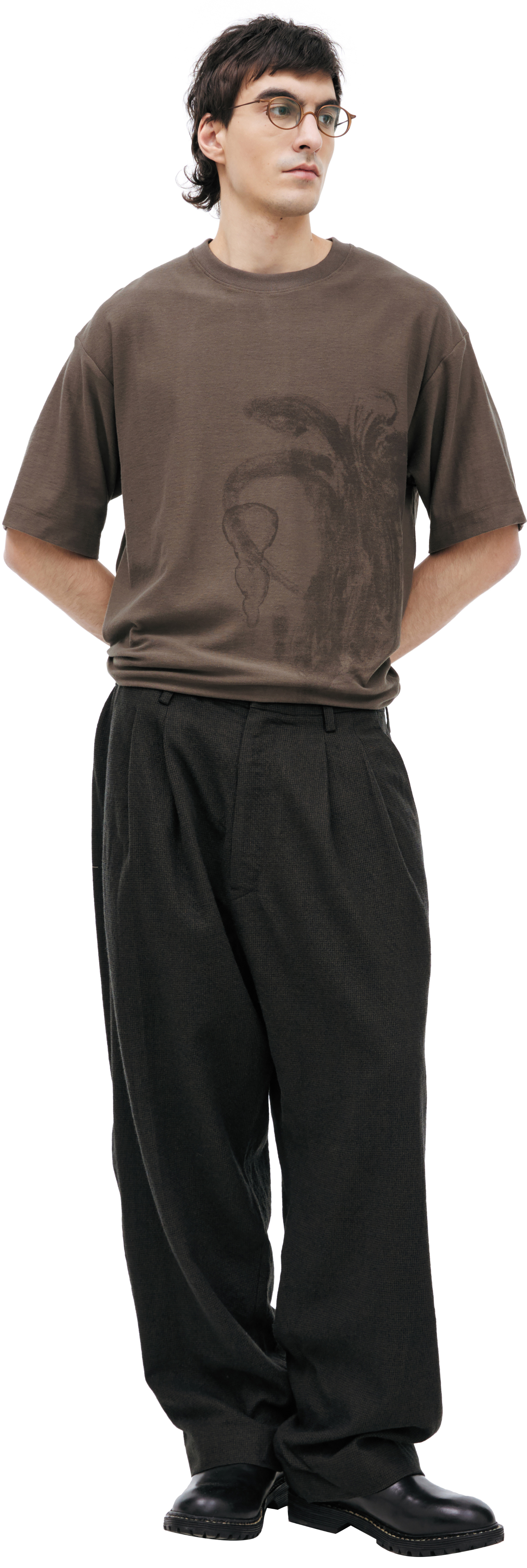 Ziggy Chen Pleated Trousers