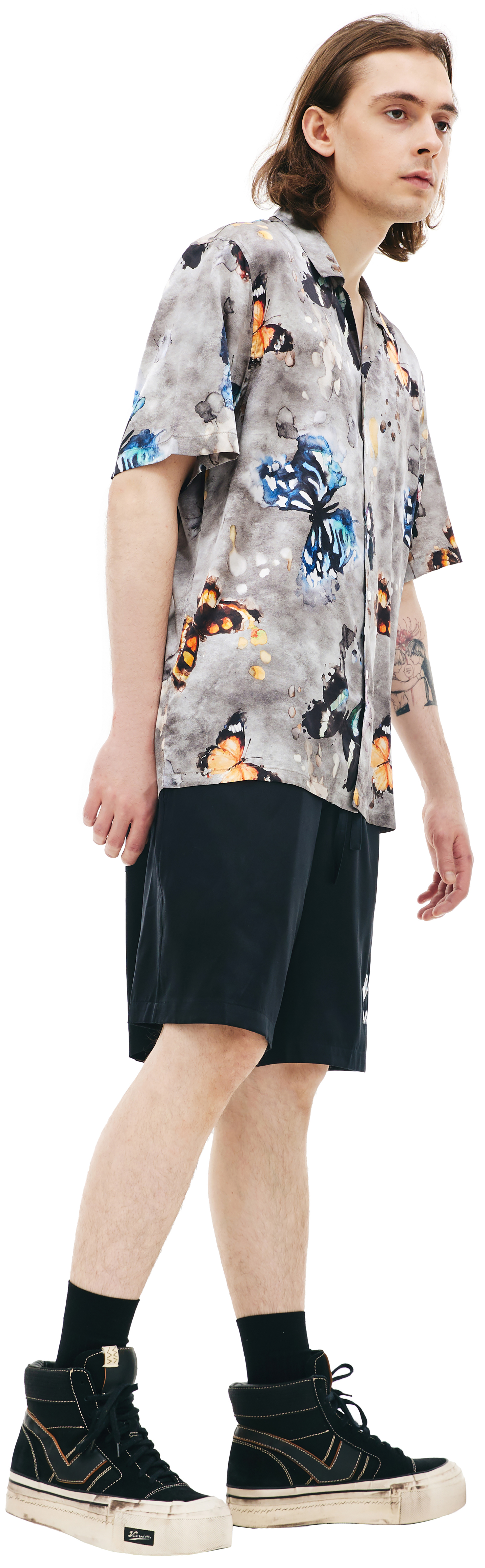 Nahmias Silk butterfly shirt