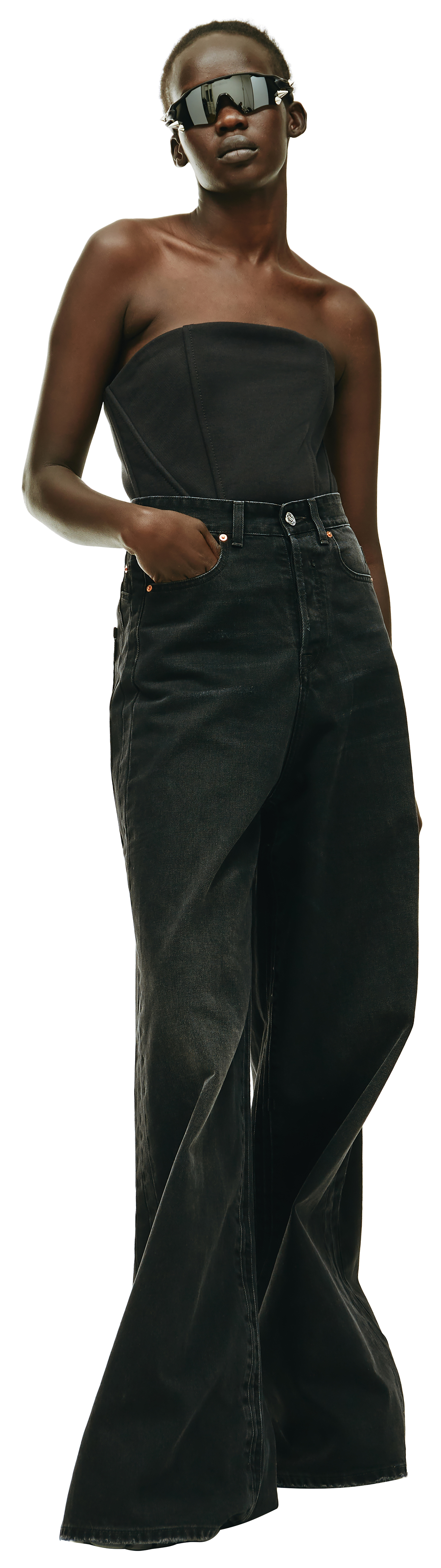 VETEMENTS BIG SHAPE JEANS