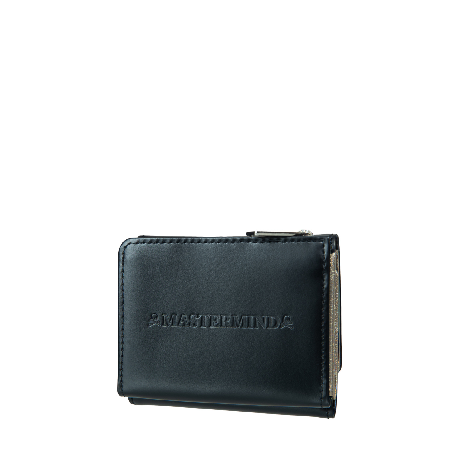 Mastermind WORLD Black leather wallet