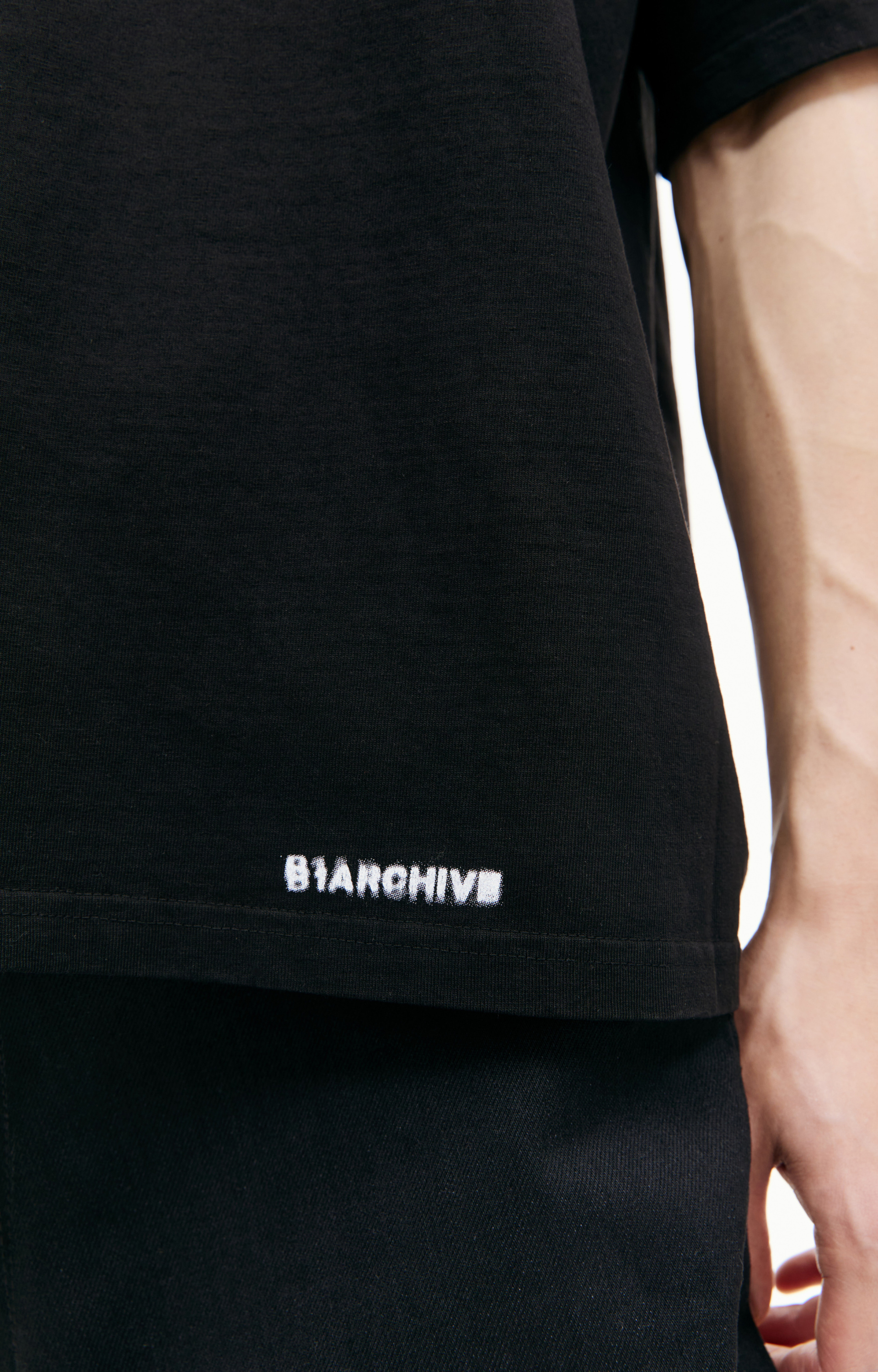 B1ARCHIVE Black oversized t-shirt