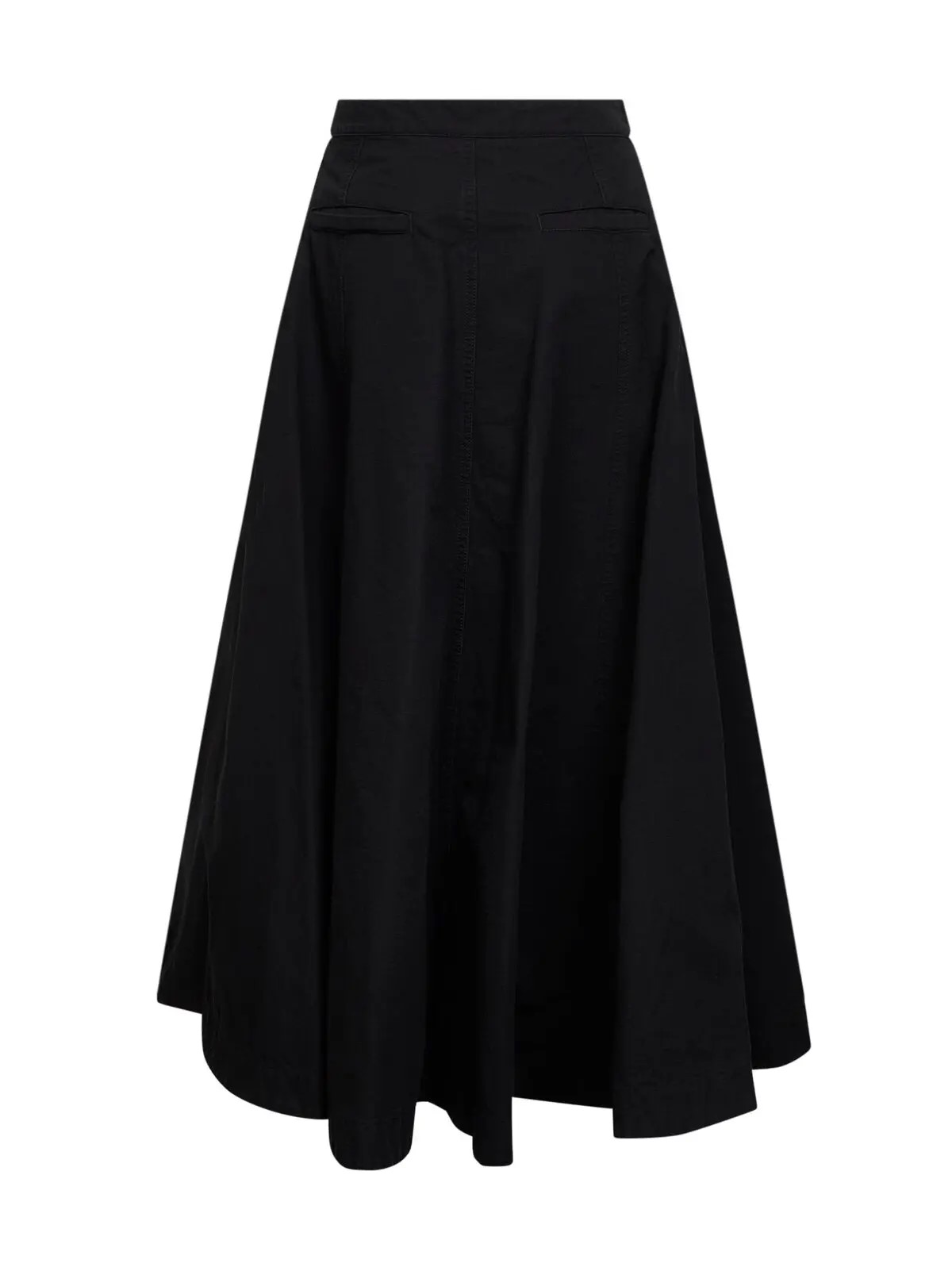 Balenciaga Black maxi skirt