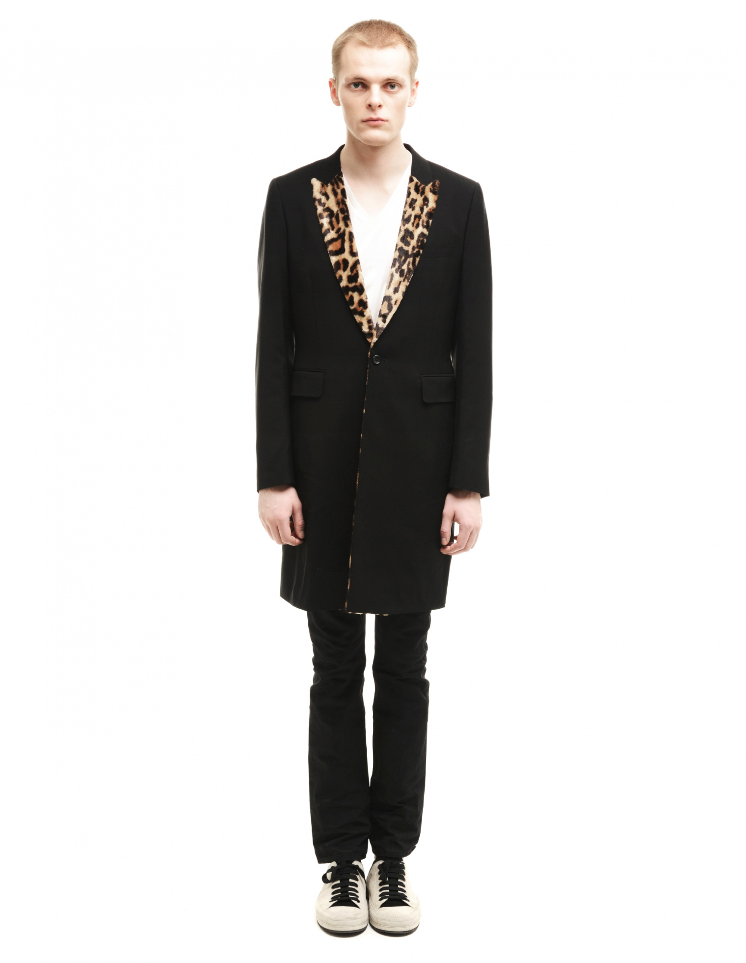 Comme des Garcons Homme plus Шерстяное пальто
