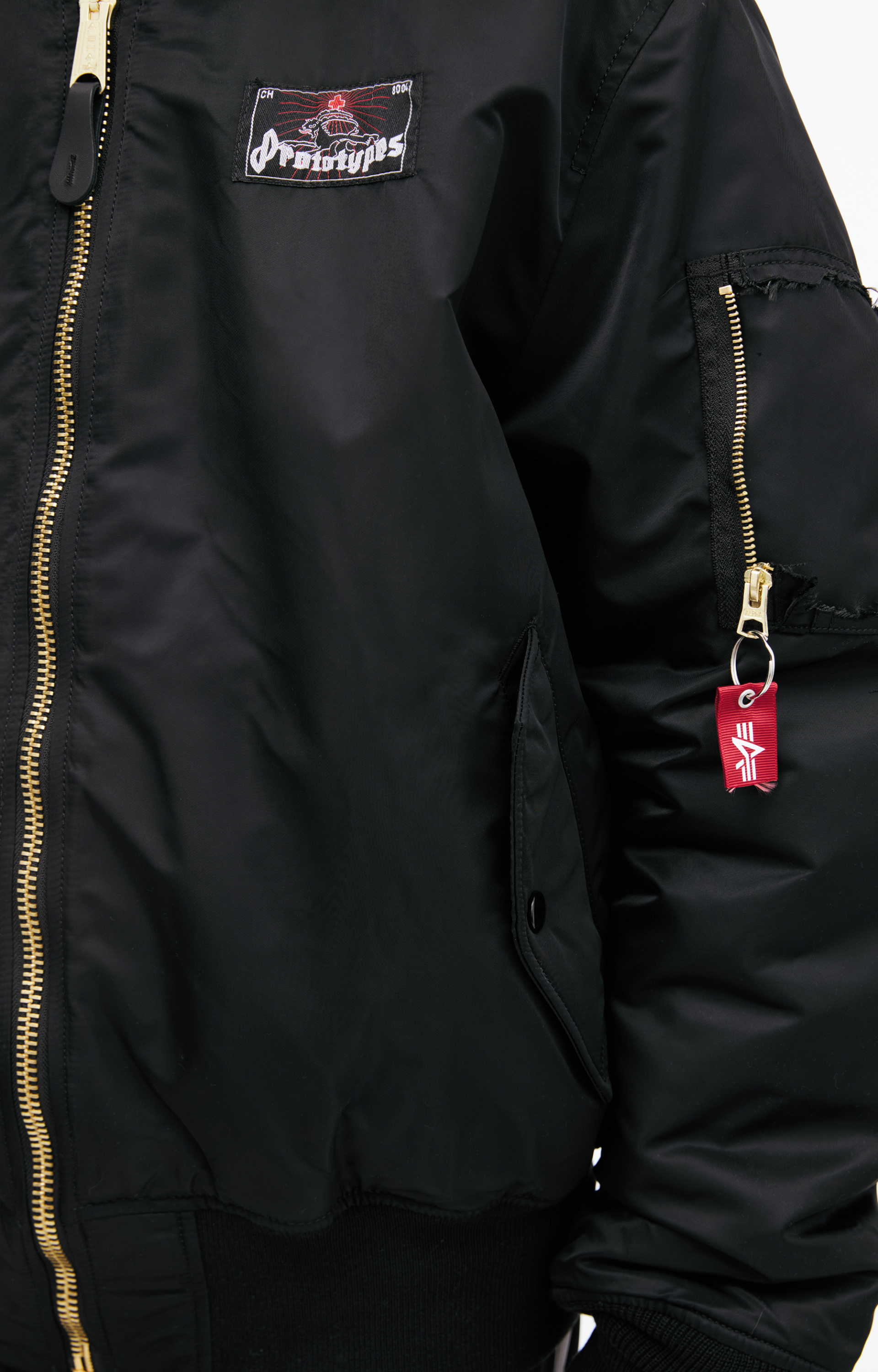 PROTOTYPES x SPRAYED ALPHA bomber