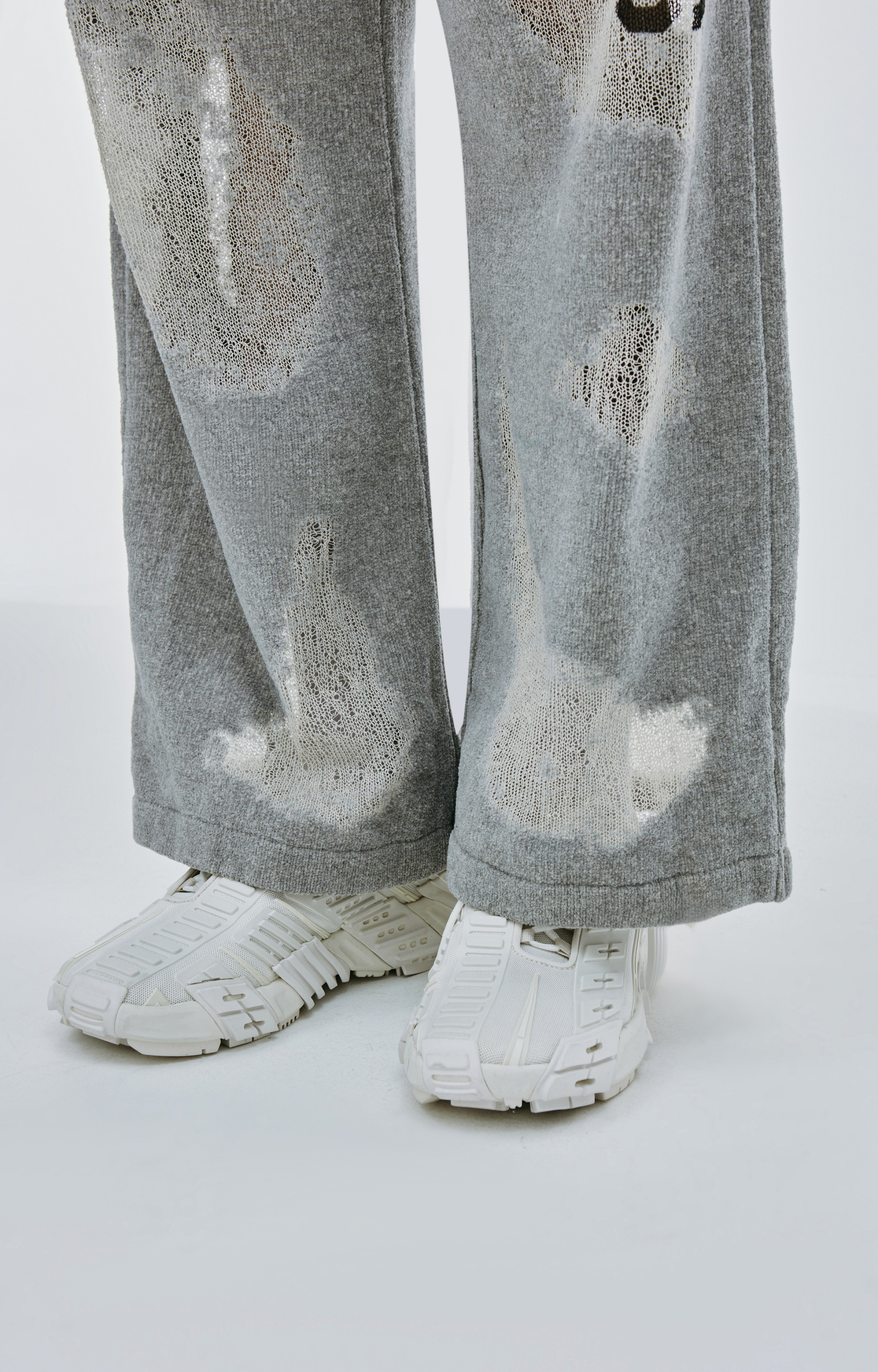 Doublet Ripped off knit sweatpants