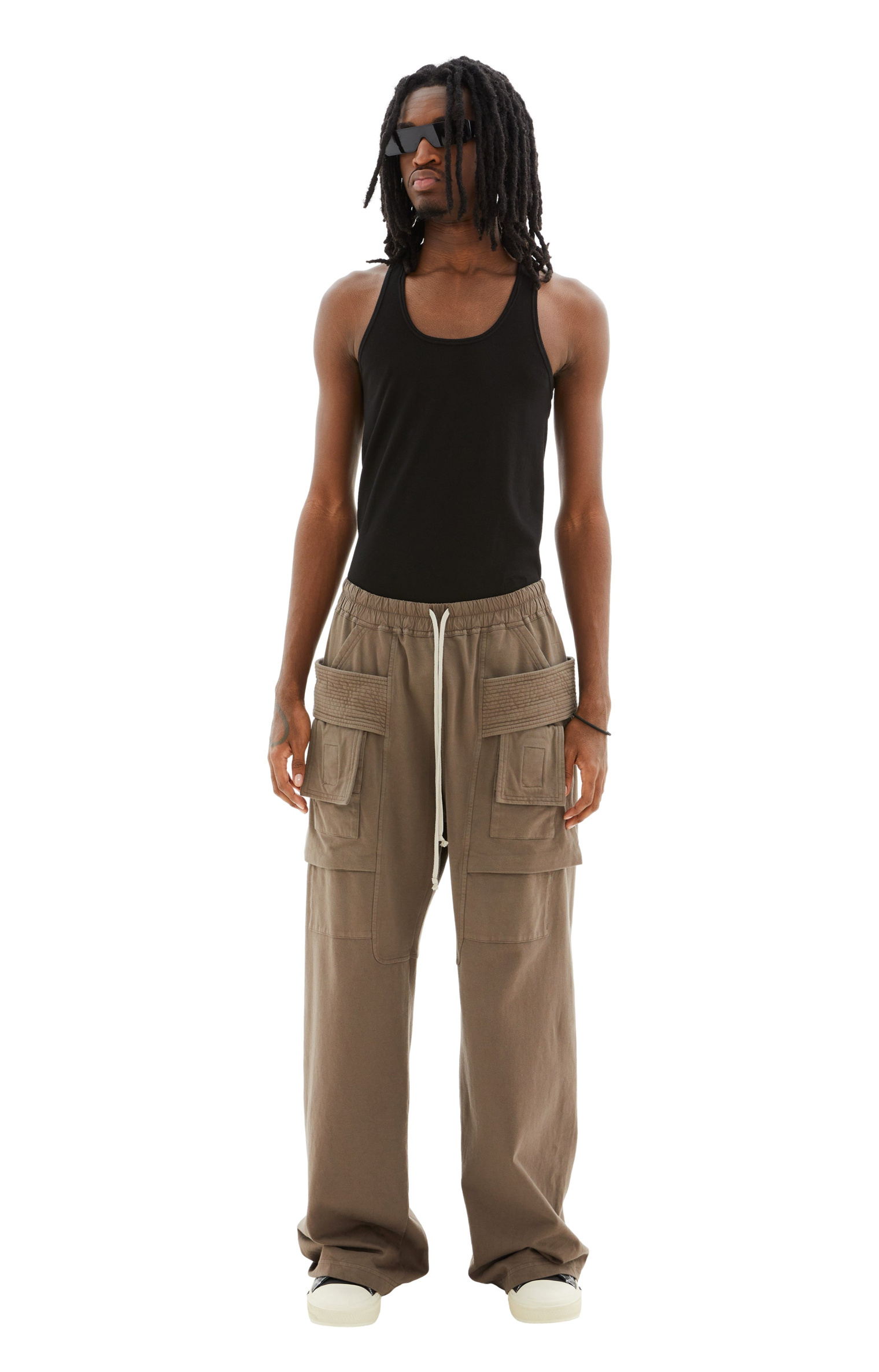 DRKSHDW by Rick Owens Creatch Cargo Wide Drawstring Pants