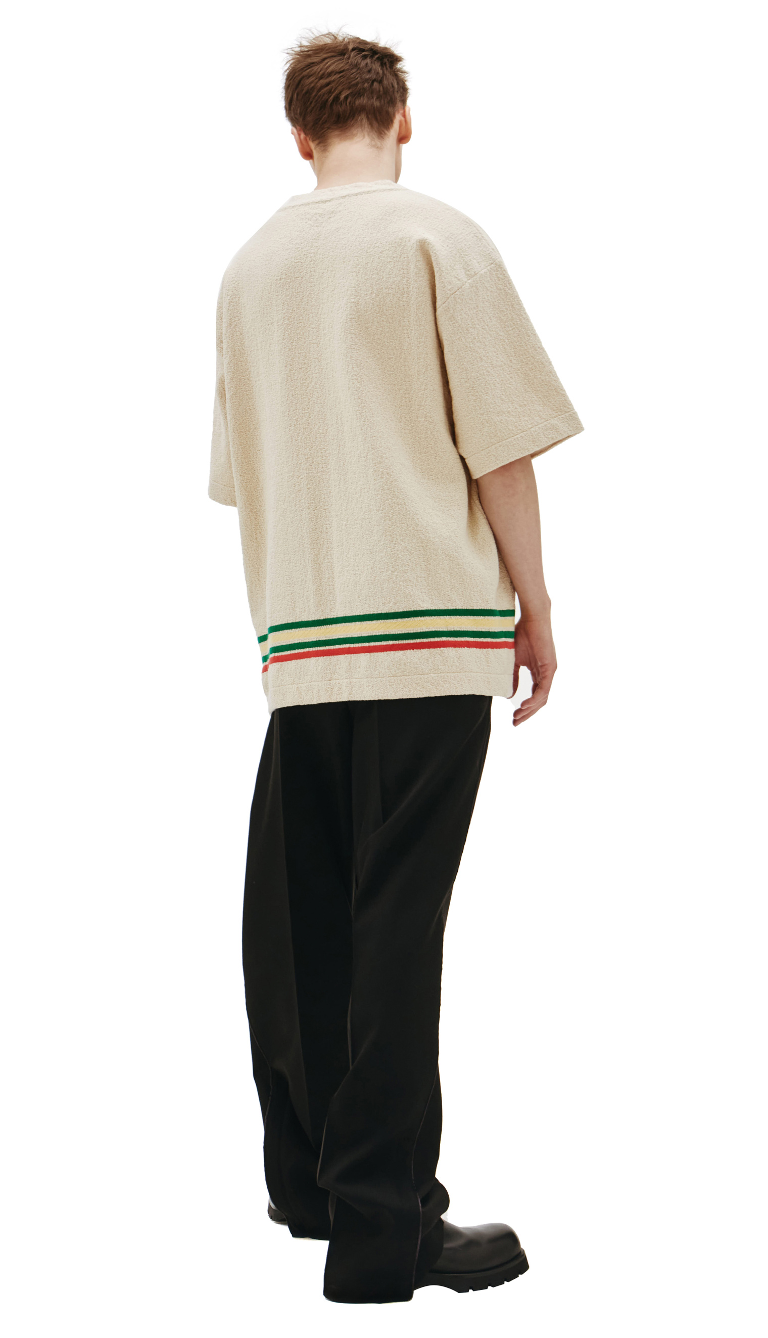 Jil Sander Colored stripes T-shirt