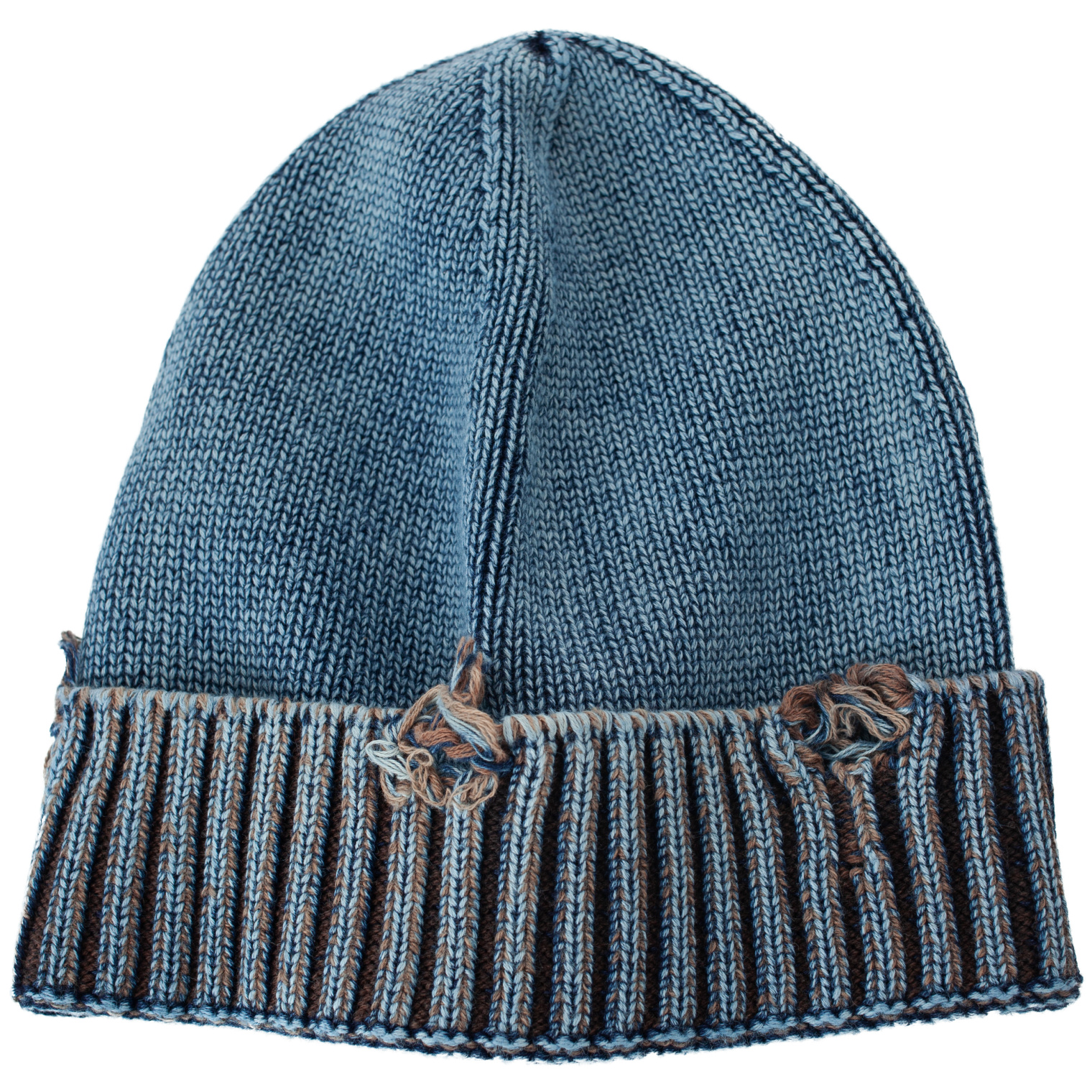 Diesel Blue cotton beanie