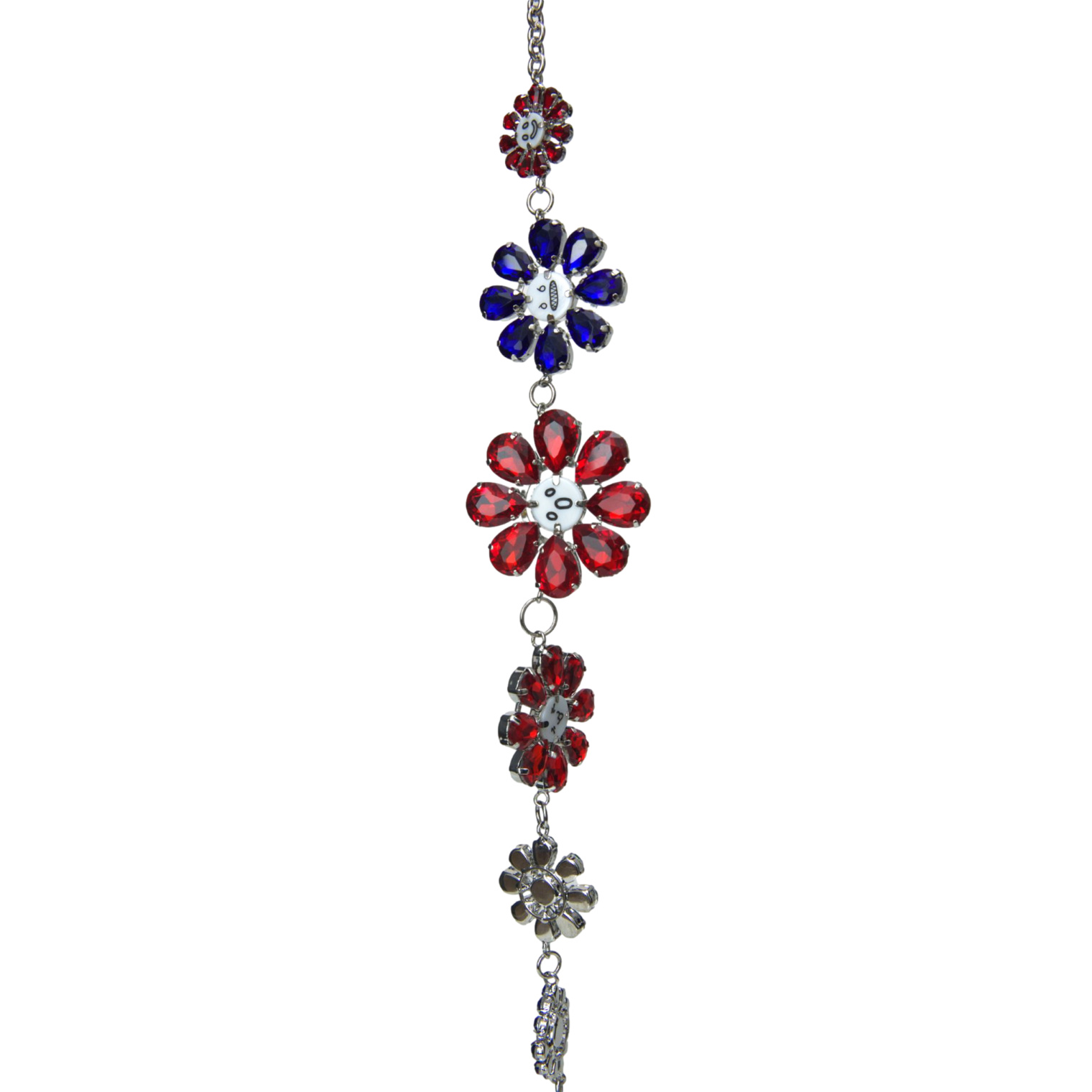 CHARLES JEFFREY LOVERBOY Колье Crazy Daizy в виде разноцветных цветов