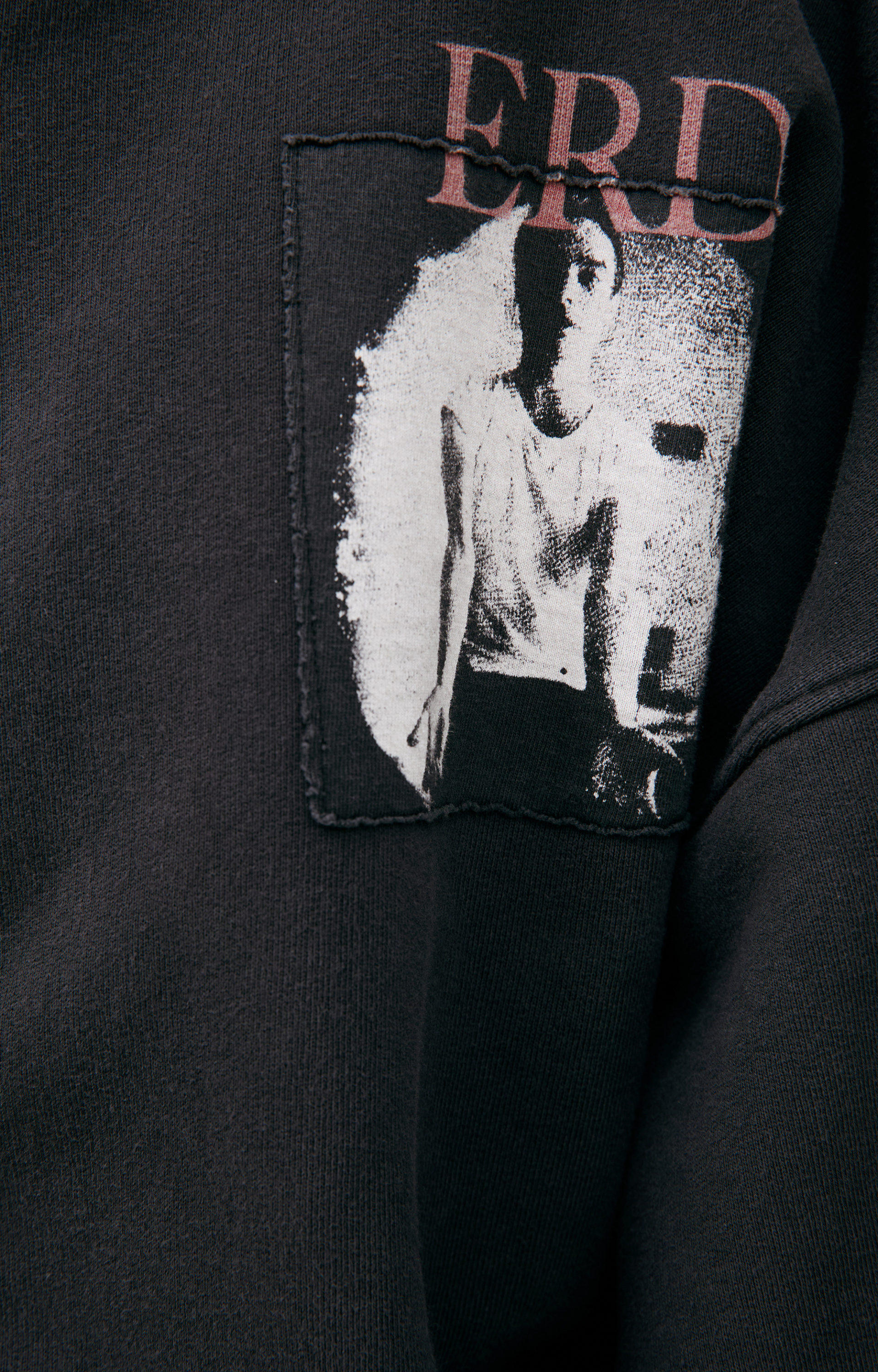 Enfants Riches Déprimés Black hoodie with patches