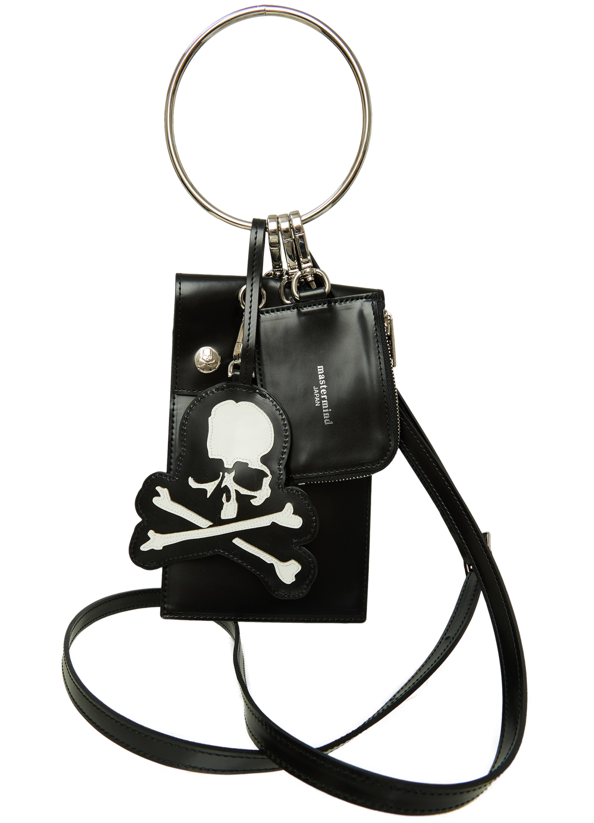 Mastermind WORLD Leather keychain
