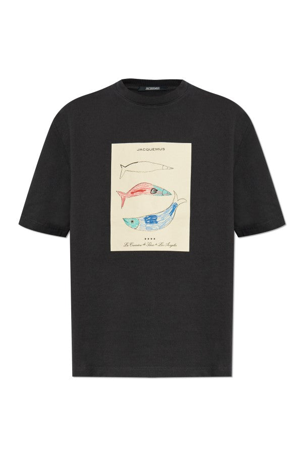 JACQUEMUS Postcard Printed T-shirt