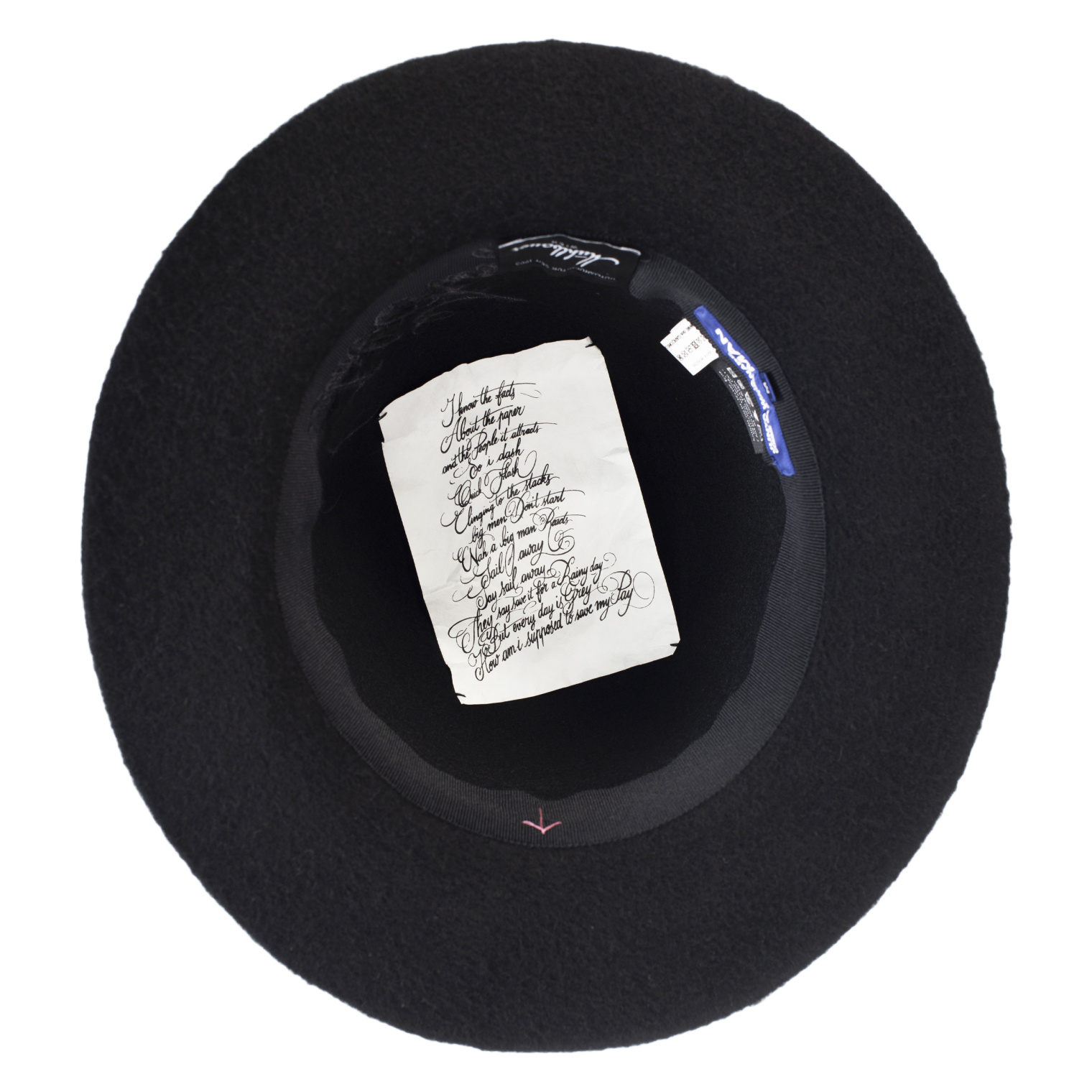 Junya Watanabe Embroidered logo hat in black