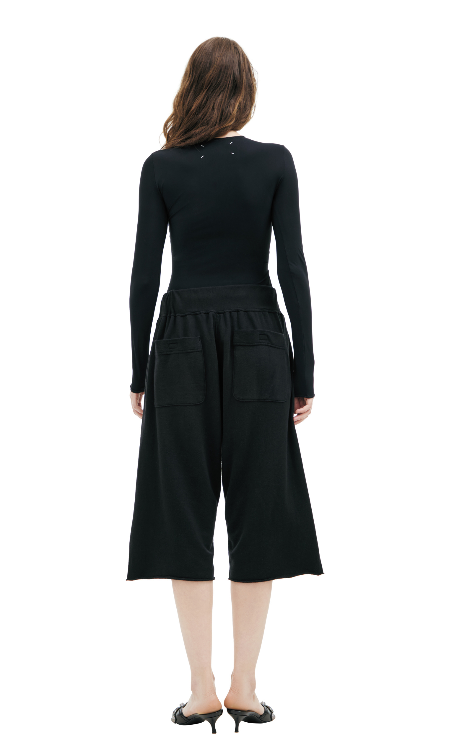 Undercover Black shorts with patch