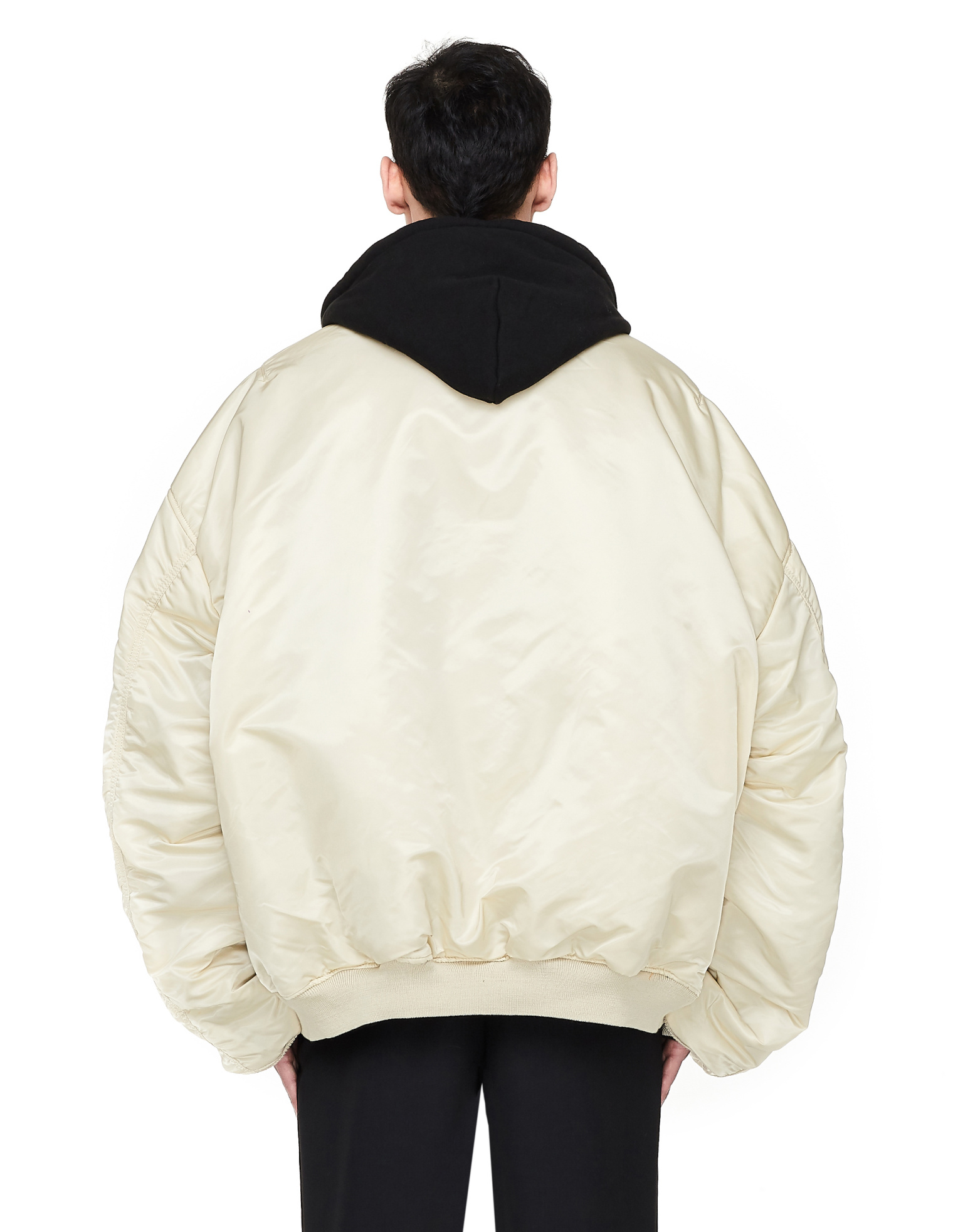 VETEMENTS Alpha Industries Hooded Bomber Jacket