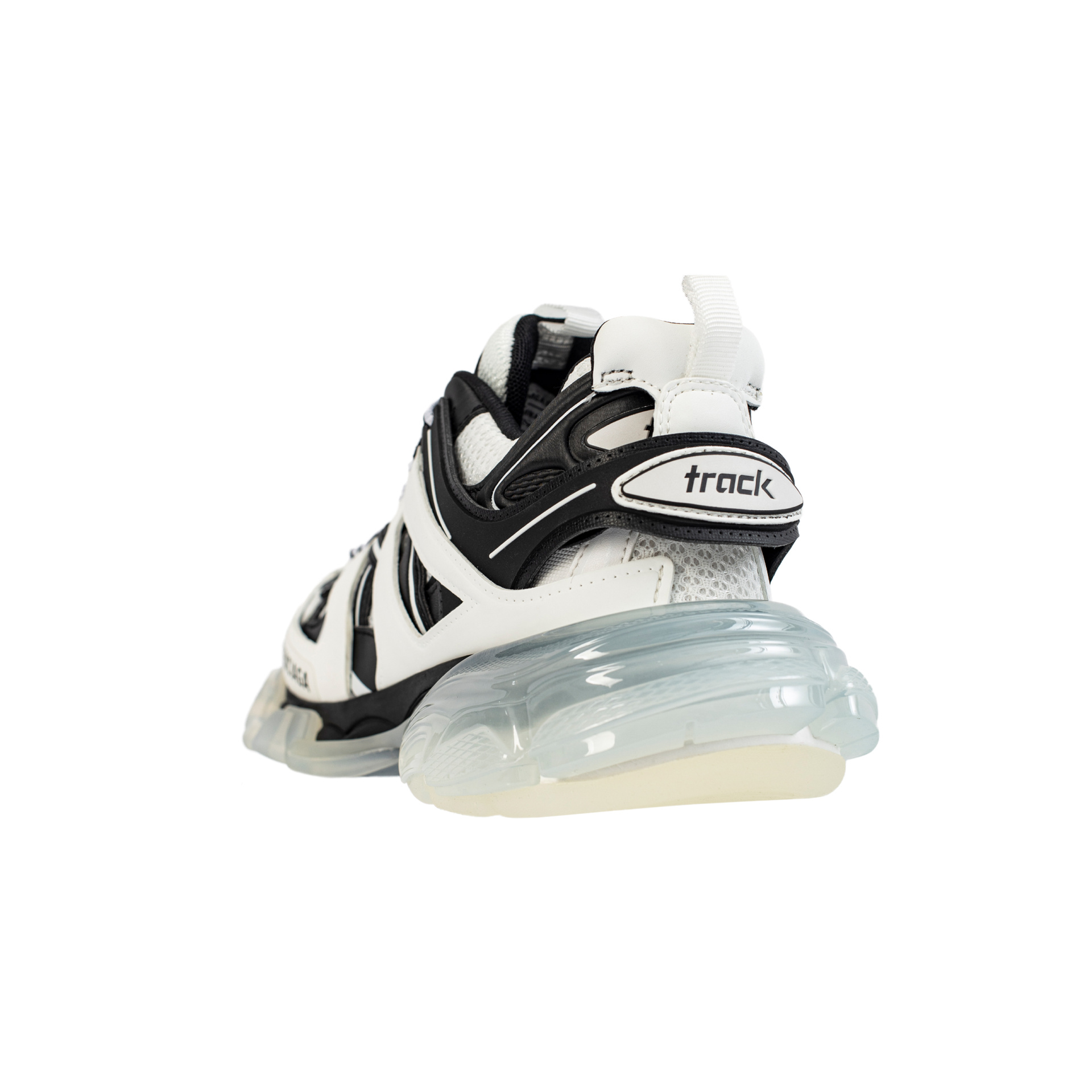 Balenciaga Black & White Track Sneakers