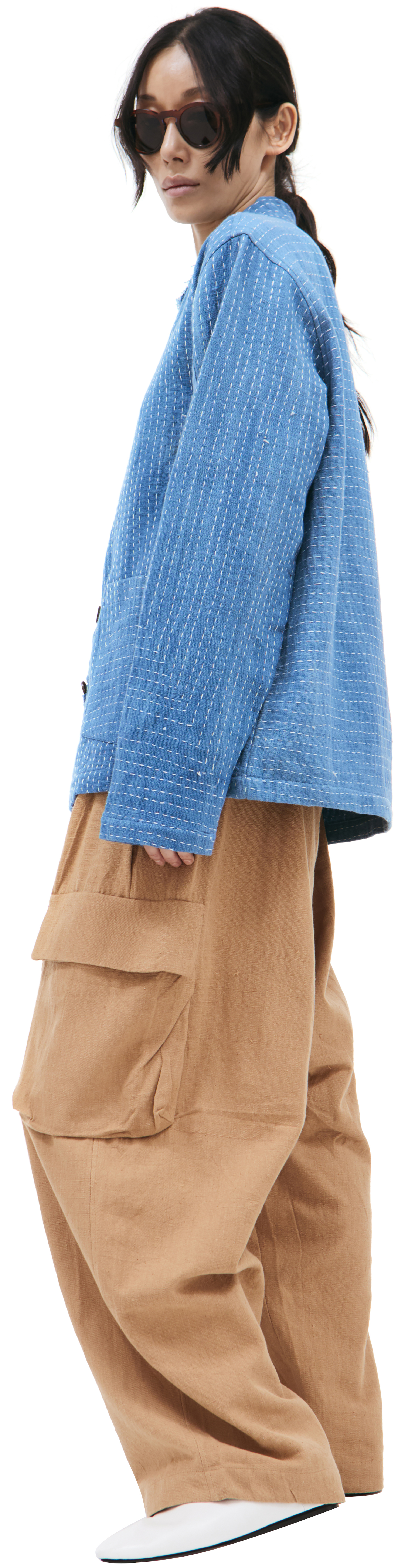 KARTIK Research Jacket with contrast stitching