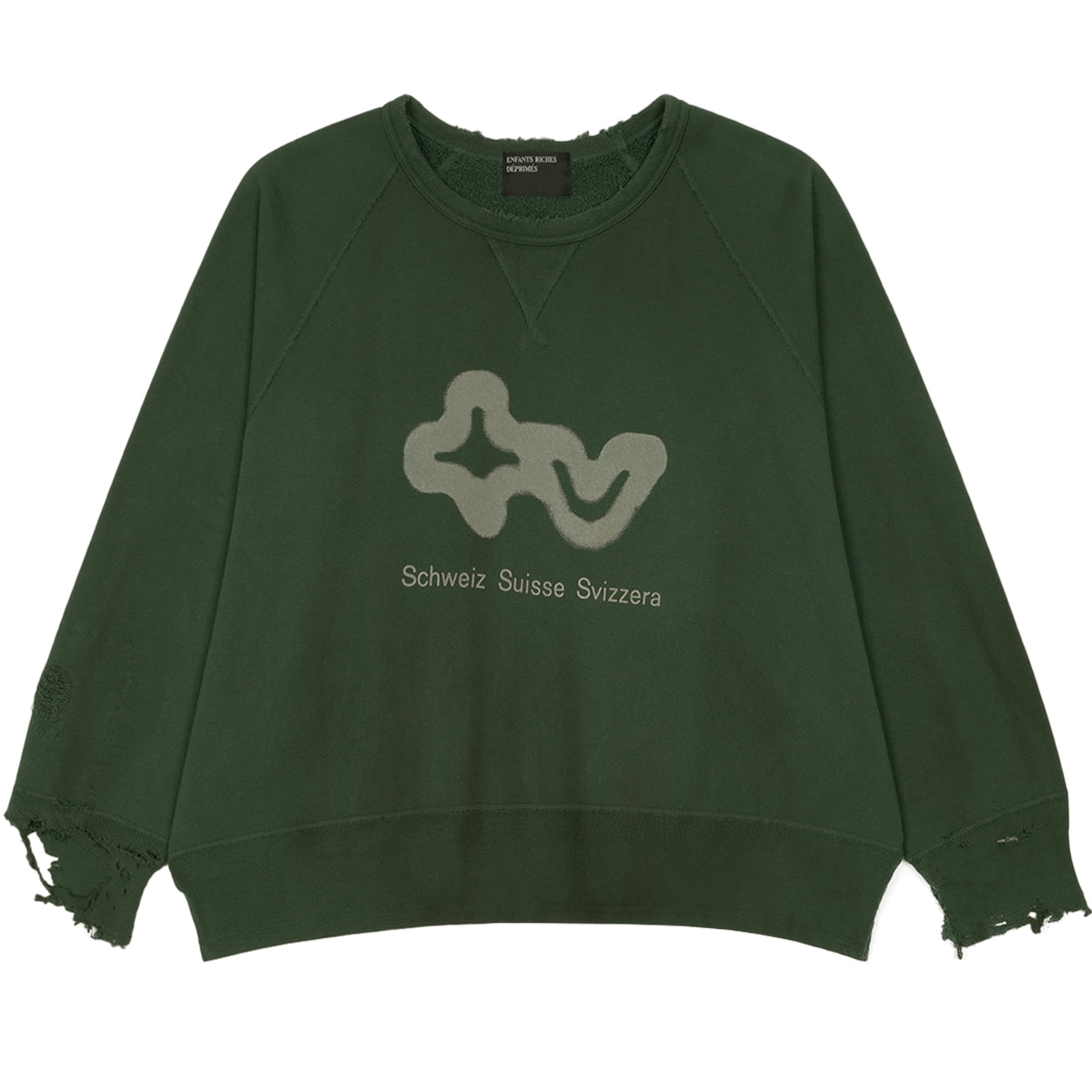 Enfants Riches Déprimés Sweatshirt with frayed edges