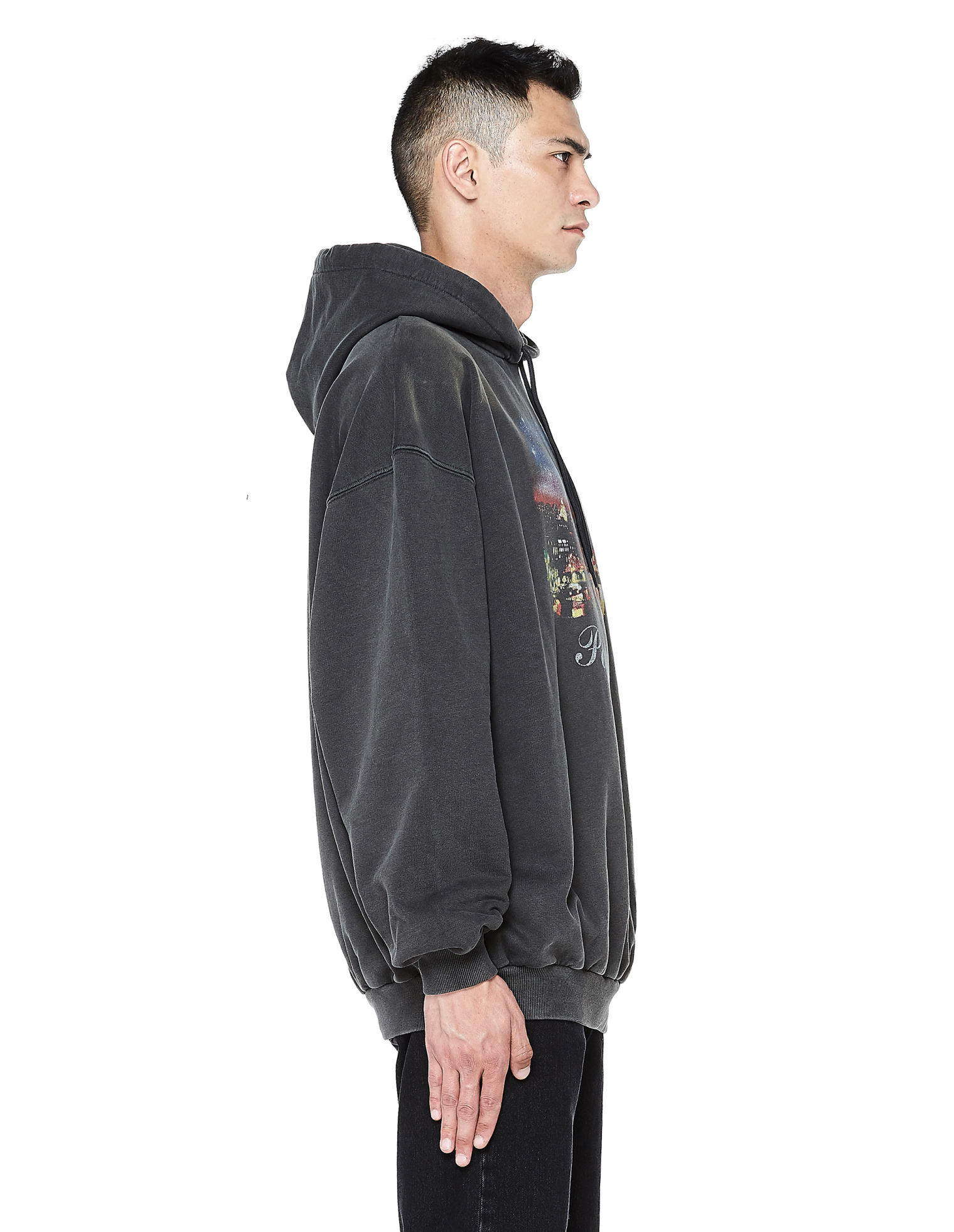 Balenciaga \'Paris\' Printed Hoodie