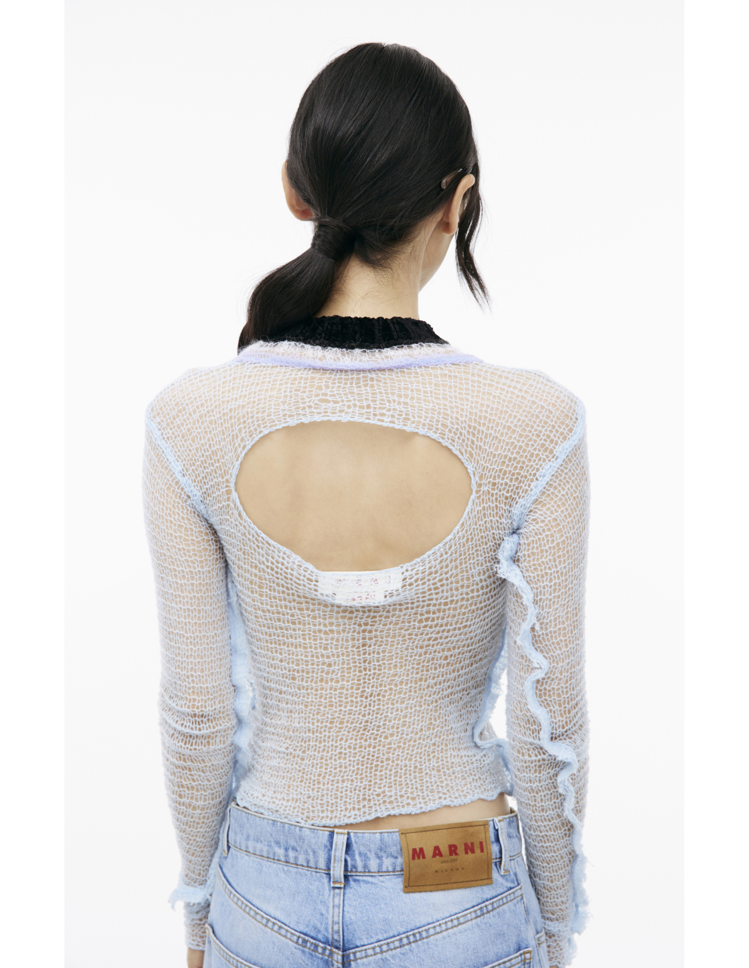 Marni Coarse knit wool top