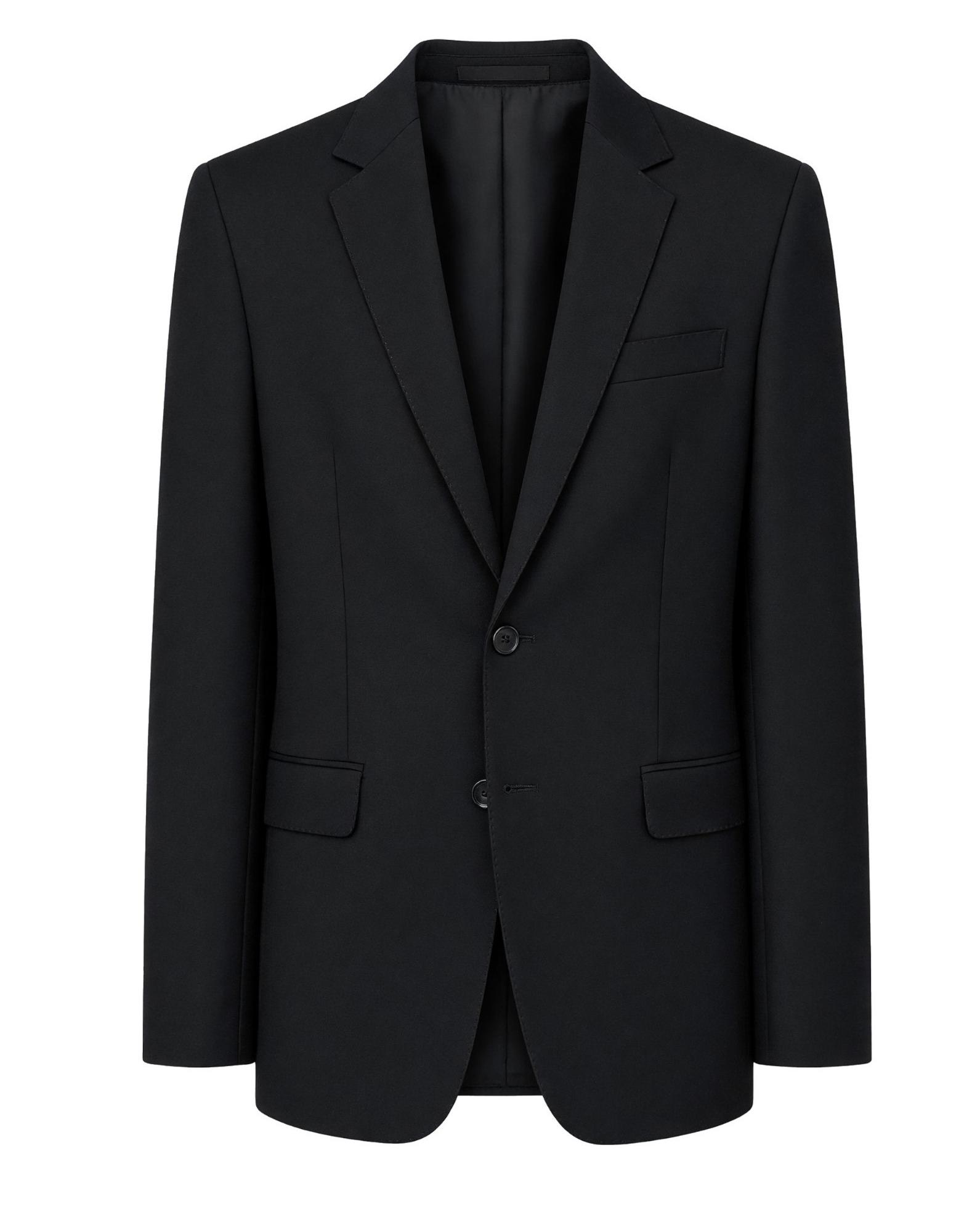 The Row Black blazer with a V-neck