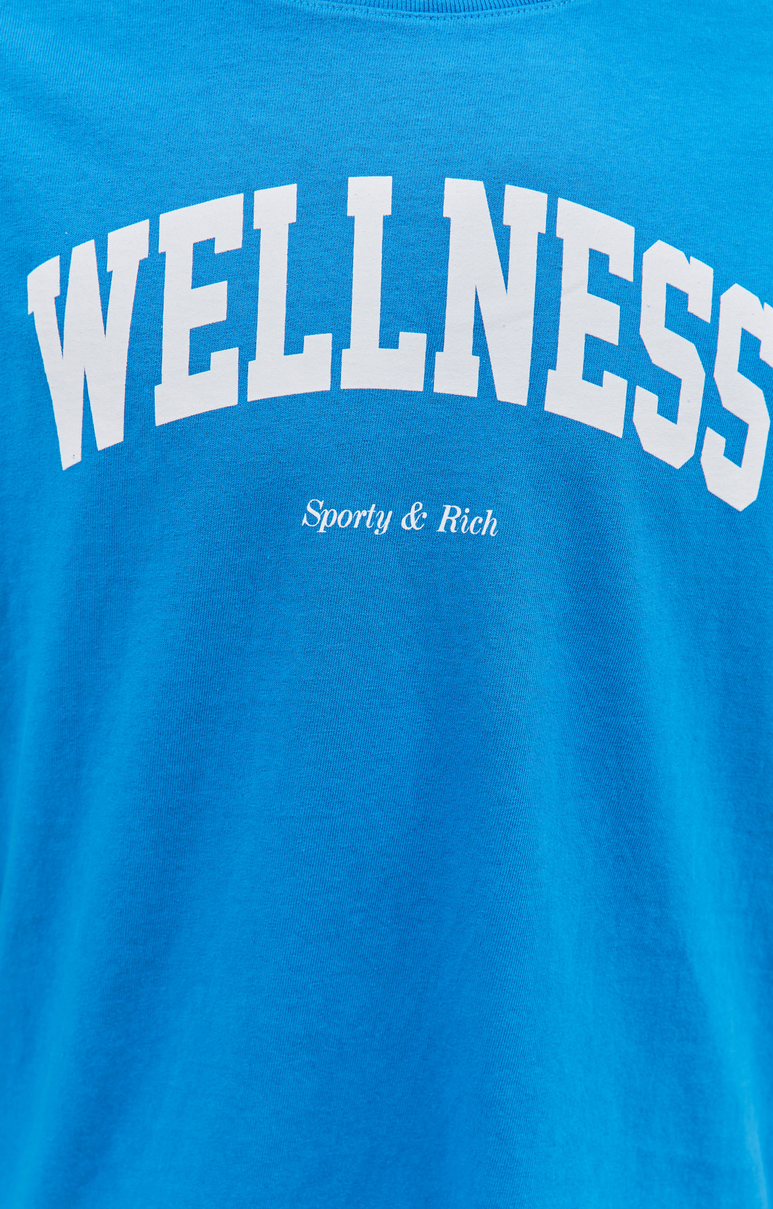 SPORTY & RICH \'Wellness\' cotton t-shirt