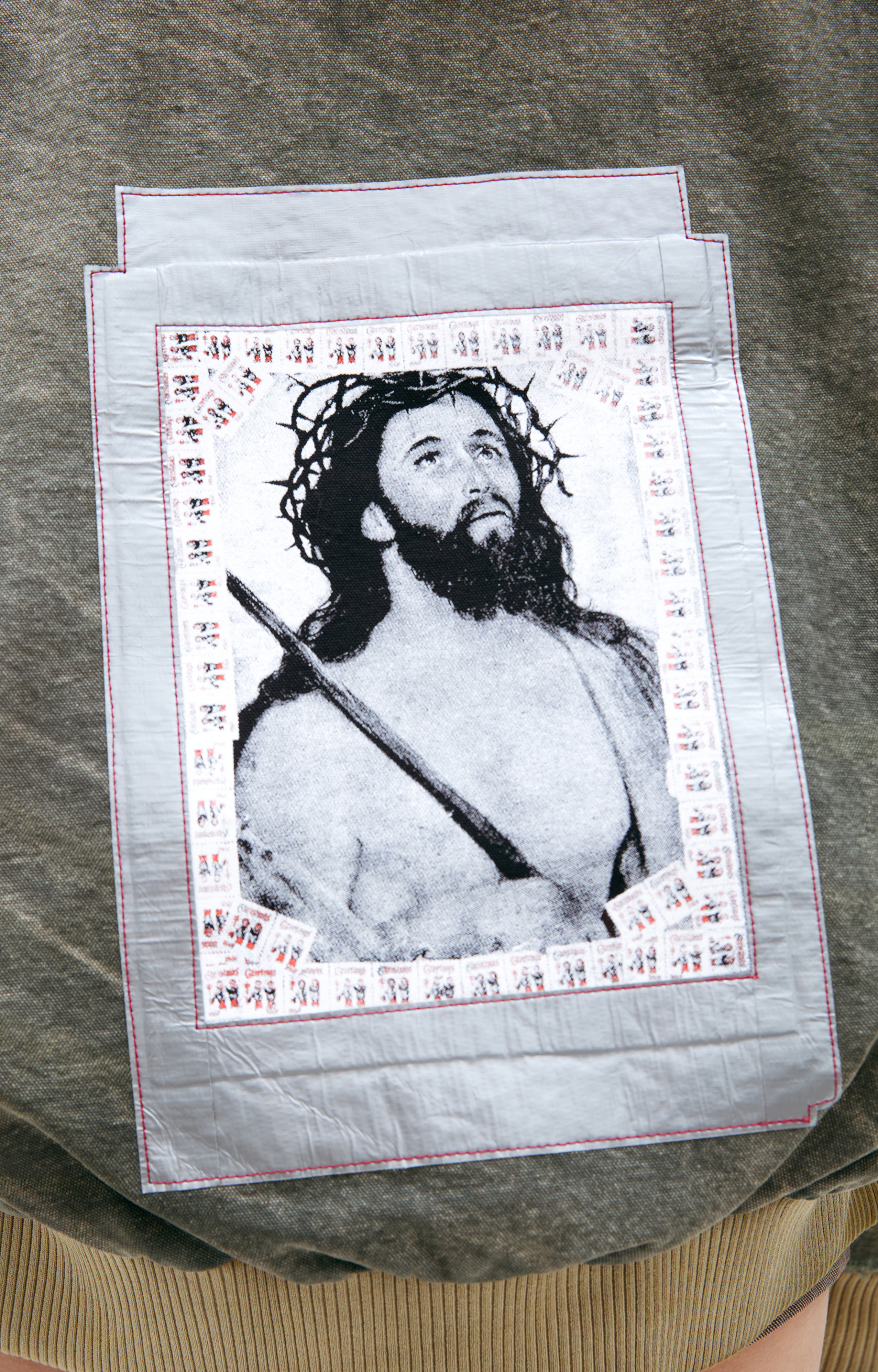 Enfants Riches Déprimés Denim jacket with patch