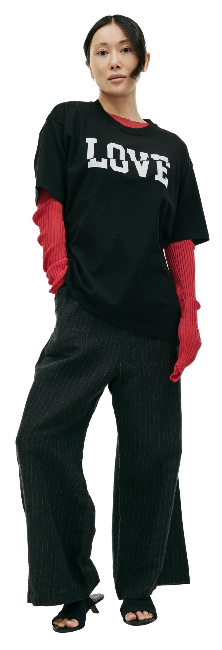 Undercover Love patched t-shirt