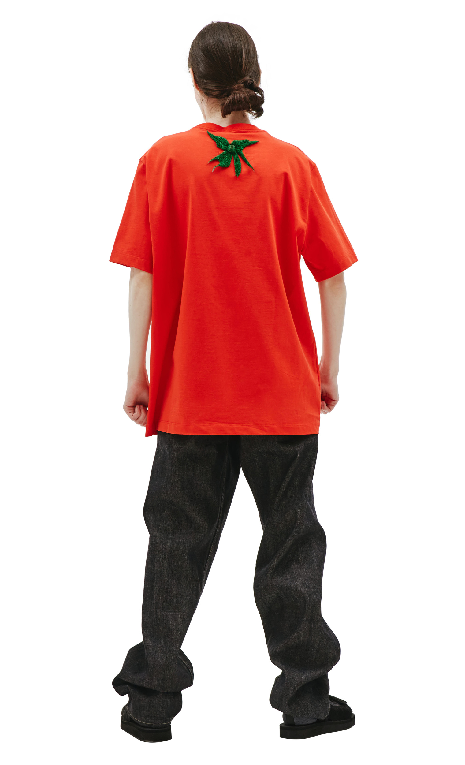 Doublet Embroidery tomato t-shirt